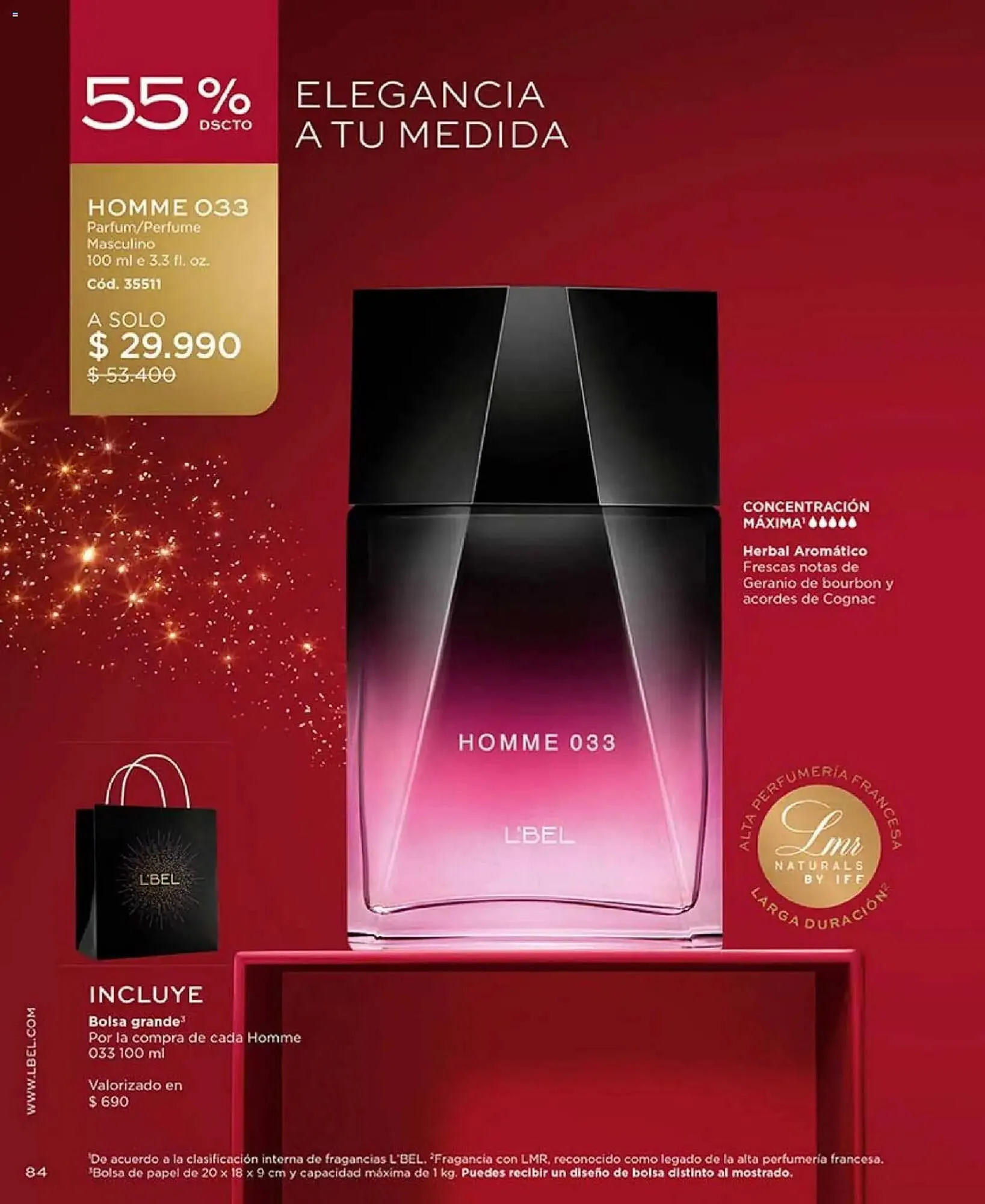 Catálogo de Catálogo L'Bel 30 de noviembre al 1 de enero 2026 - Página 84