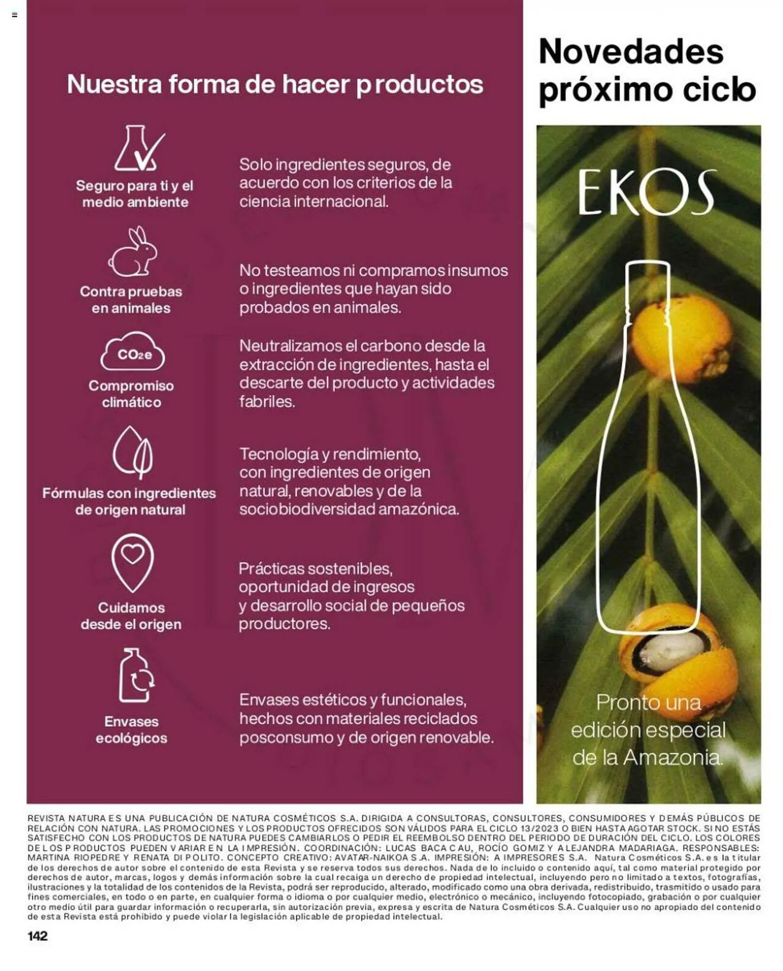 Catálogo de Catálogo Natura 31 de octubre al 30 de noviembre 2023 - Página 430