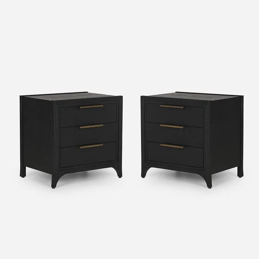 Set 2 Veladores Tustin Madera