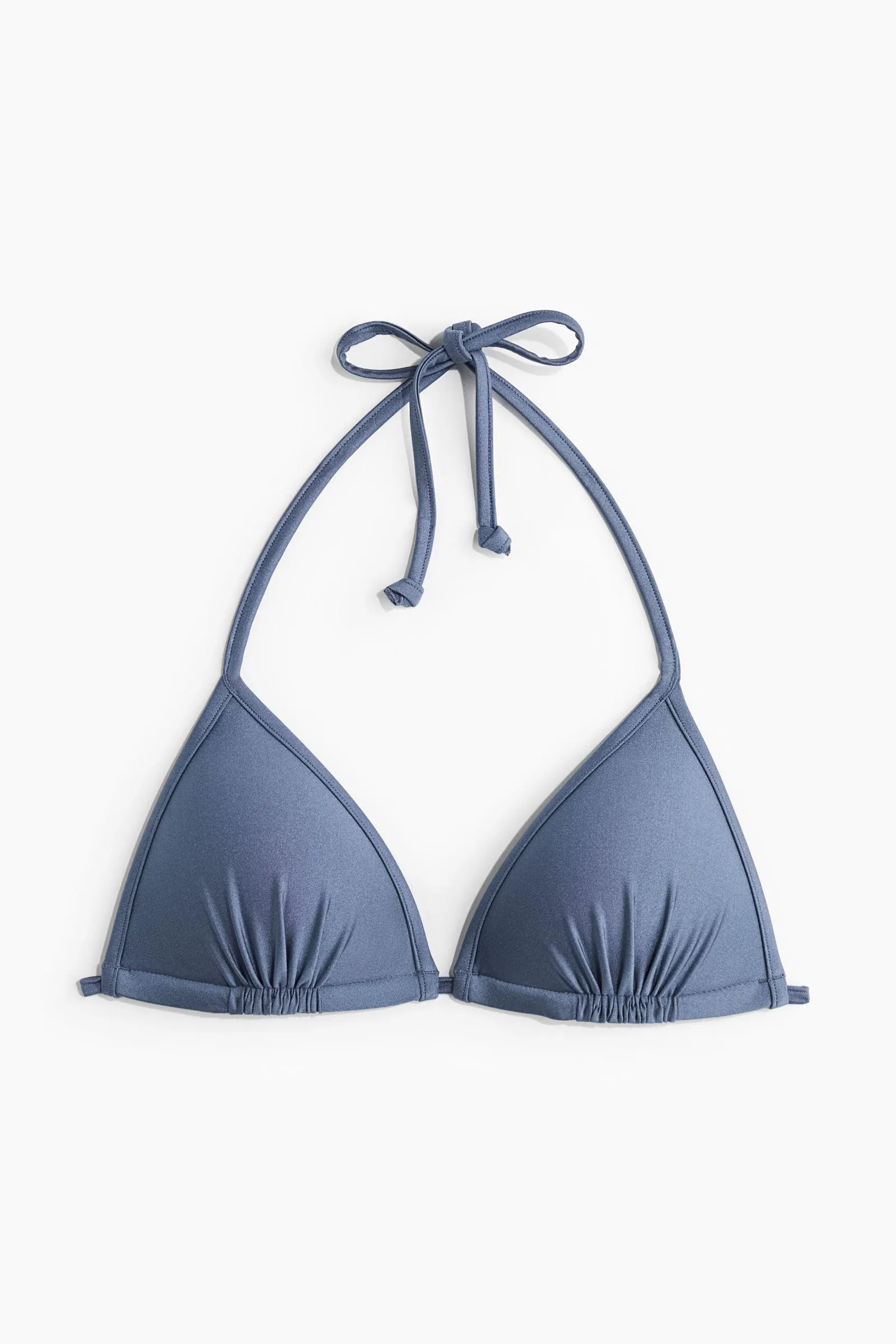 Top de bikini de triángulo con push-up