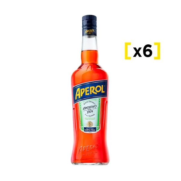 Aperol 750 CC x6 | Liquidos.cl