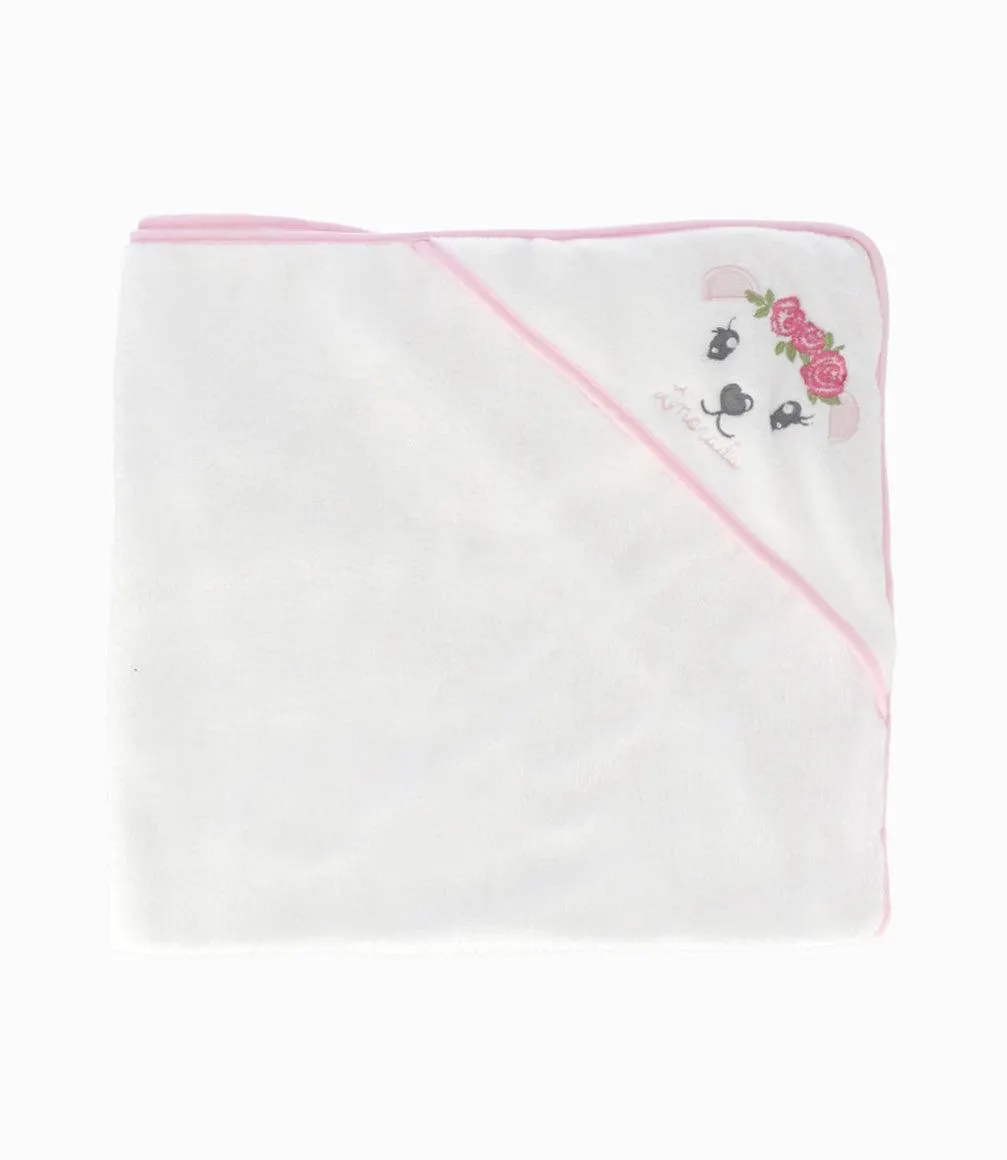 Toalla Recién Nacida Con Mariposa