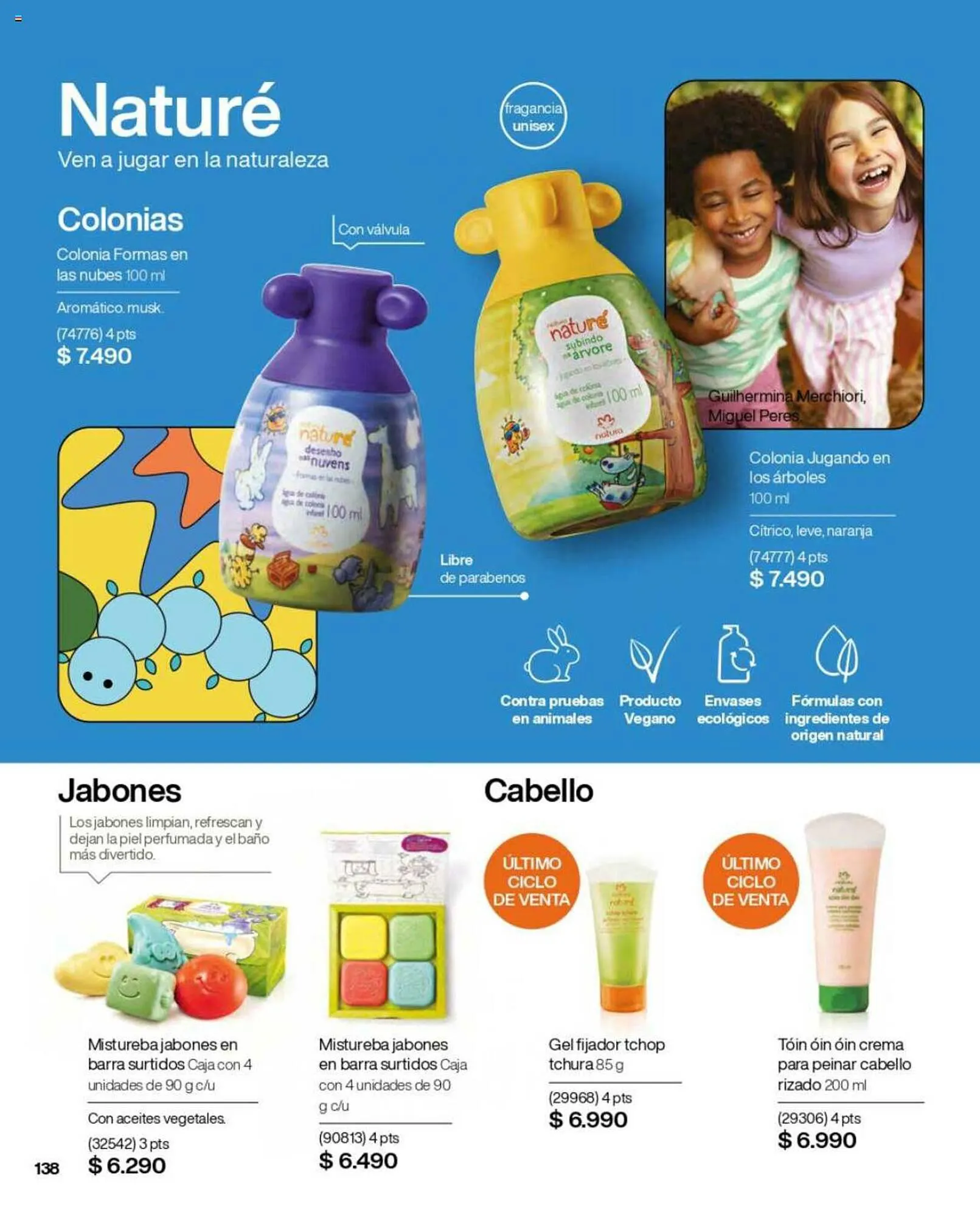 Catálogo de Catálogo Natura 1 de agosto al 31 de agosto 2023 - Página 138