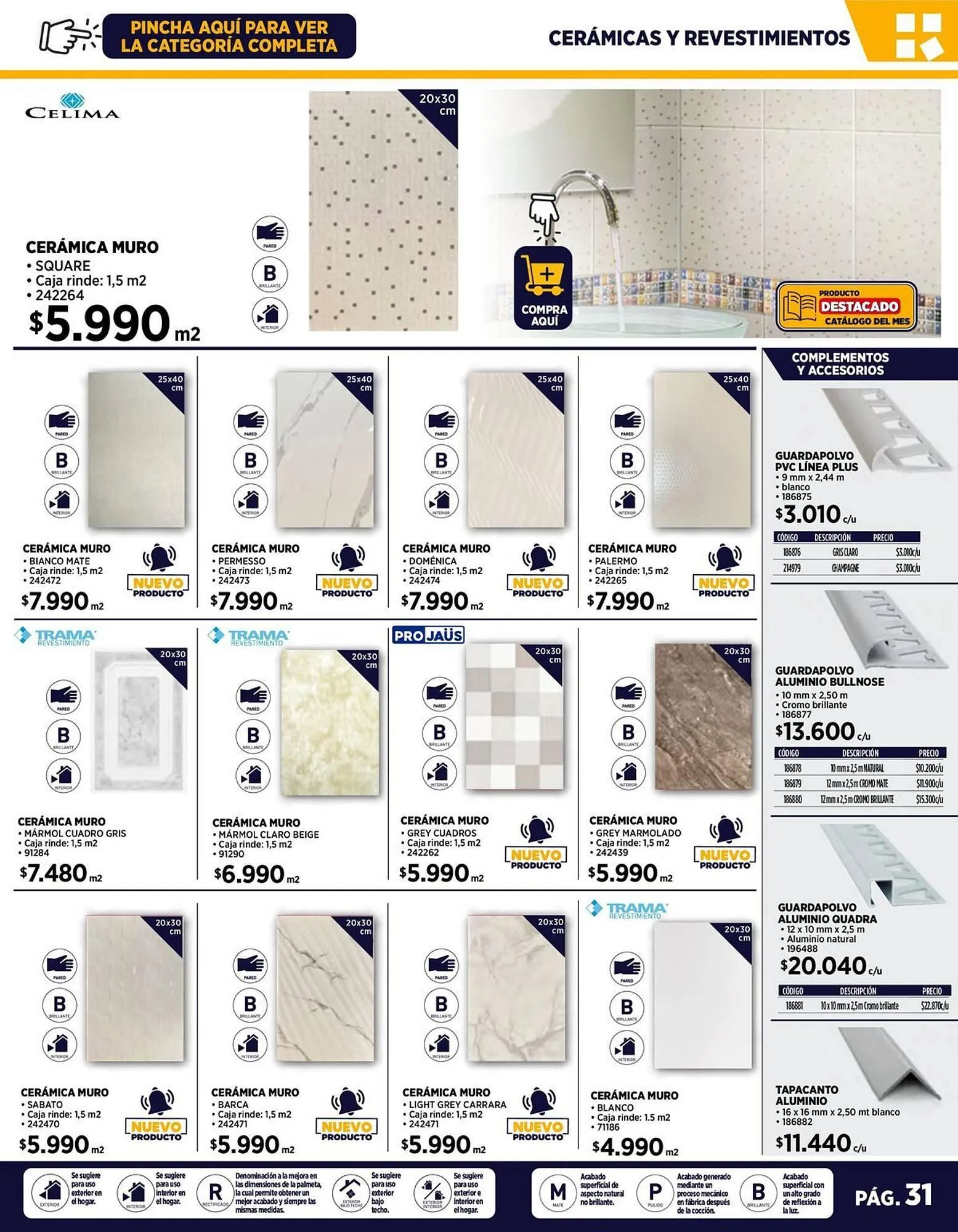 Catálogo de Catálogo Construmart 3 de abril al 28 de abril 2024 - Página 31