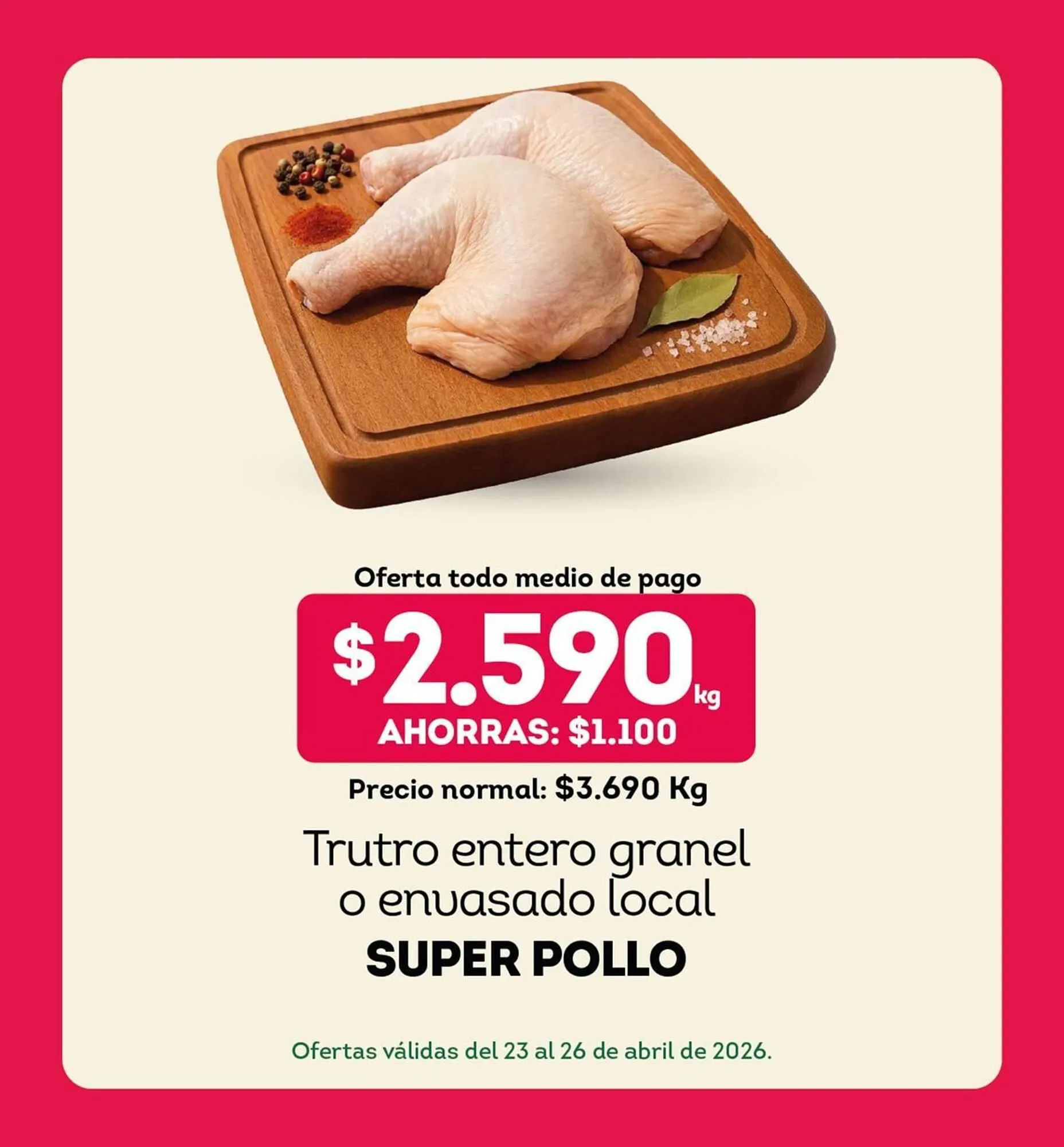 Catálogo de Catálogo Tottus 23 de abril al 26 de abril 2026 - Página 1