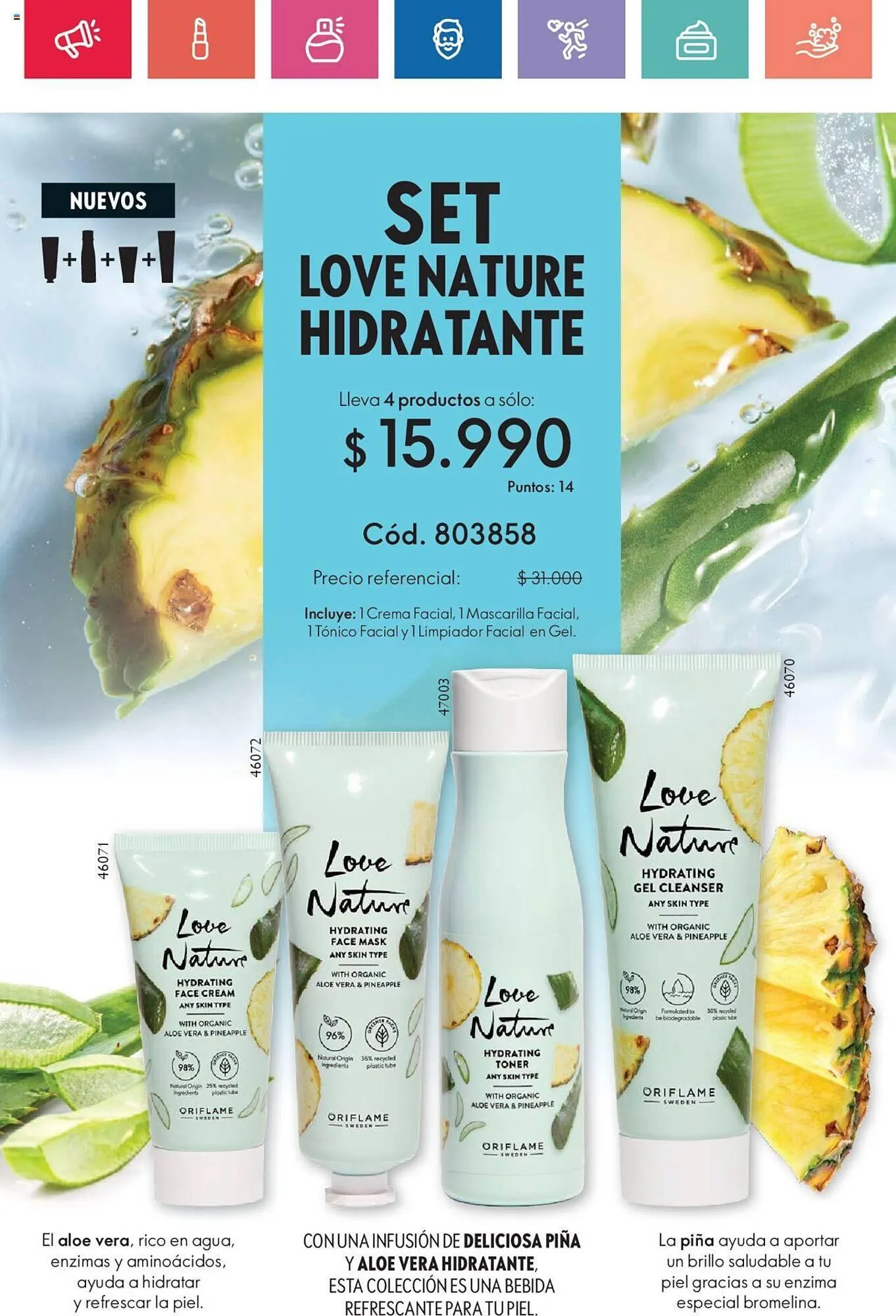 Catálogo de Catálogo Oriflame 28 de septiembre al 18 de octubre 2024 - Página 106
