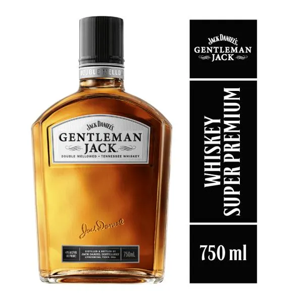 Whiskey Jack Daniels Gentleman 40° Botella 750cc