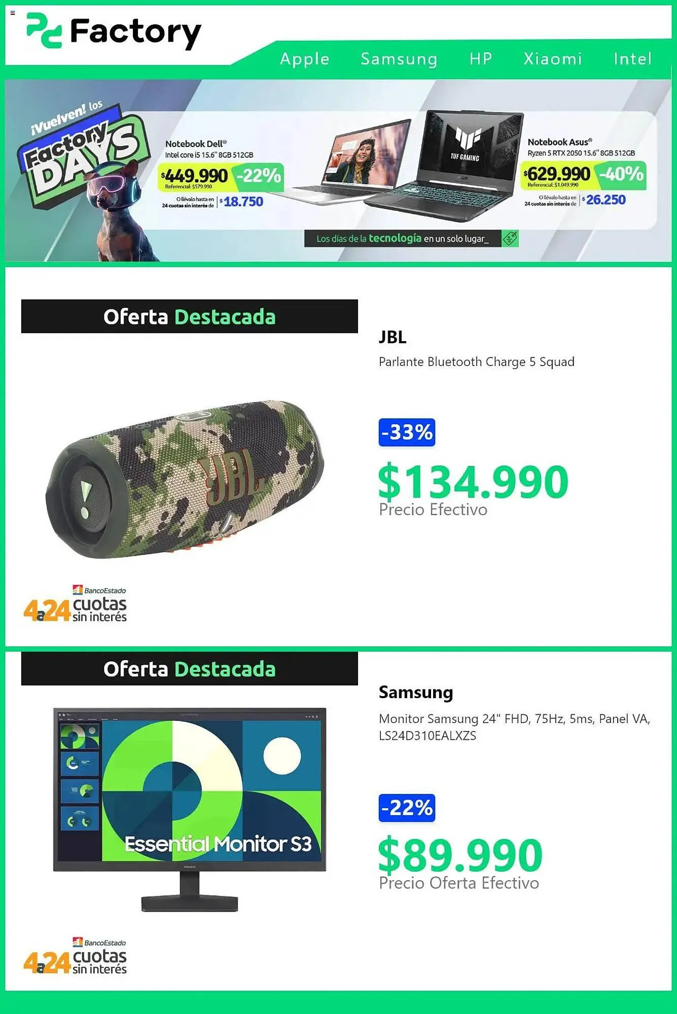 Catálogo de Catálogo PC Factory 1 de julio al 16 de julio 2025 - Página 3