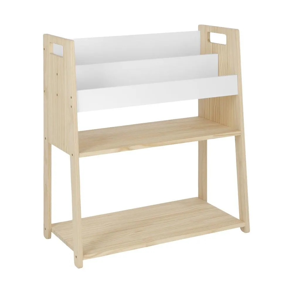 Librero de madera multiuso infantil 63x30x72 cm