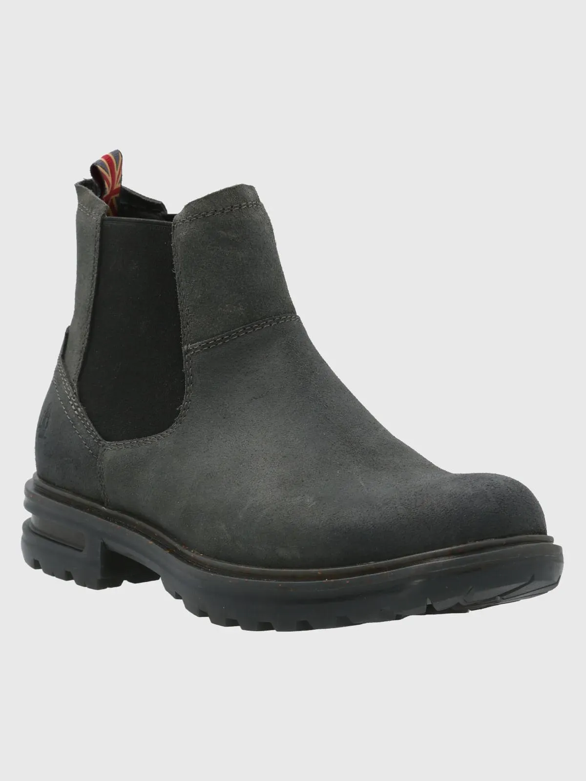 Botin Cuero Hombre Indro Gris Hush Puppies