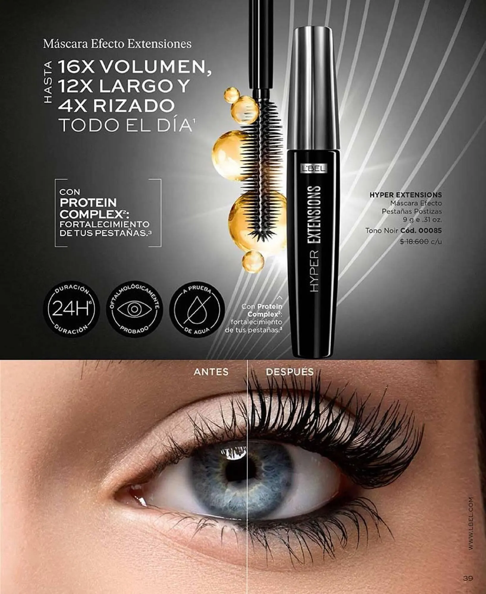 Catálogo de Catálogo L'Bel 6 de octubre al 31 de octubre 2025 - Página 39