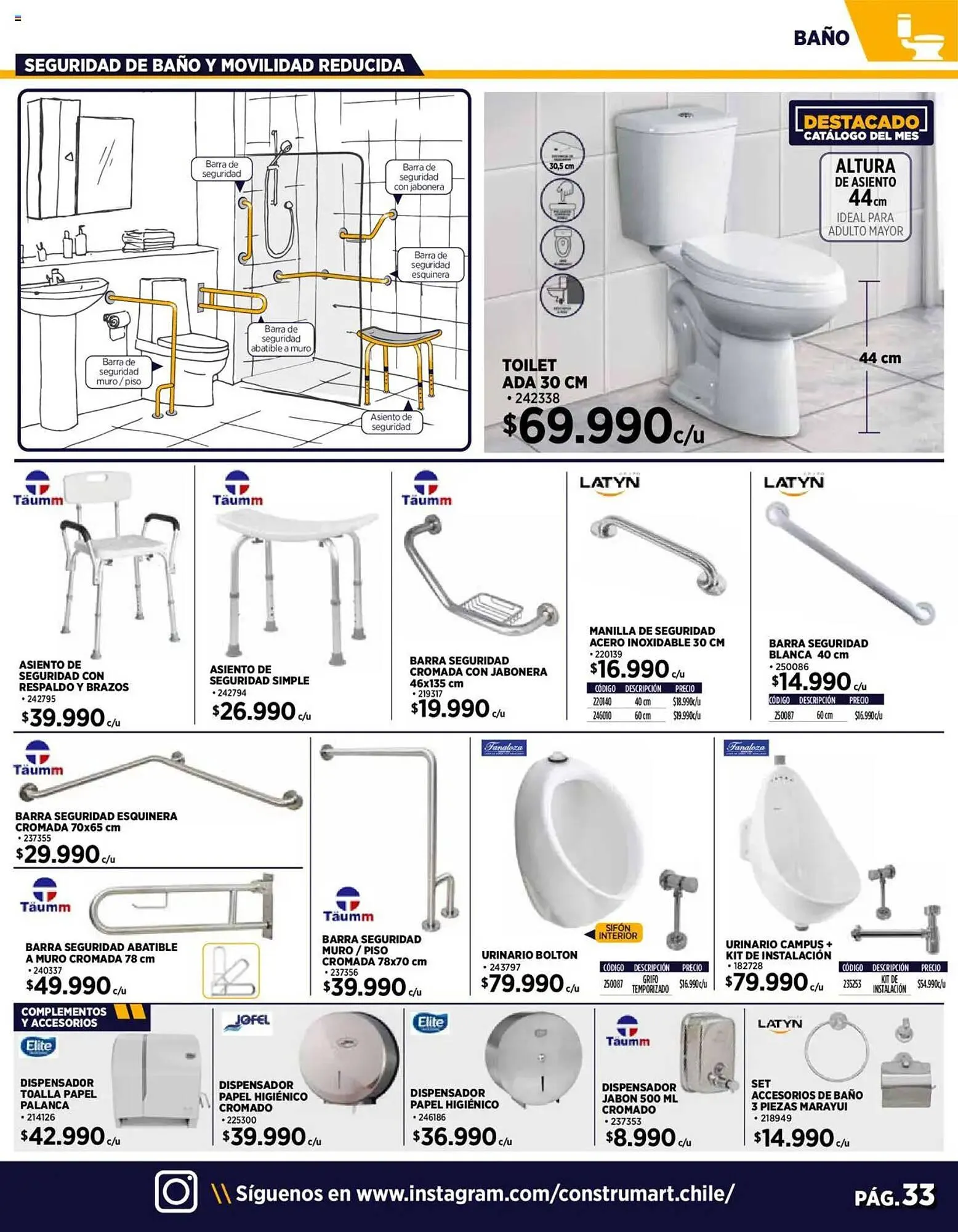 Catálogo de Catálogo Construmart 10 de junio al 3 de julio 2025 - Página 33