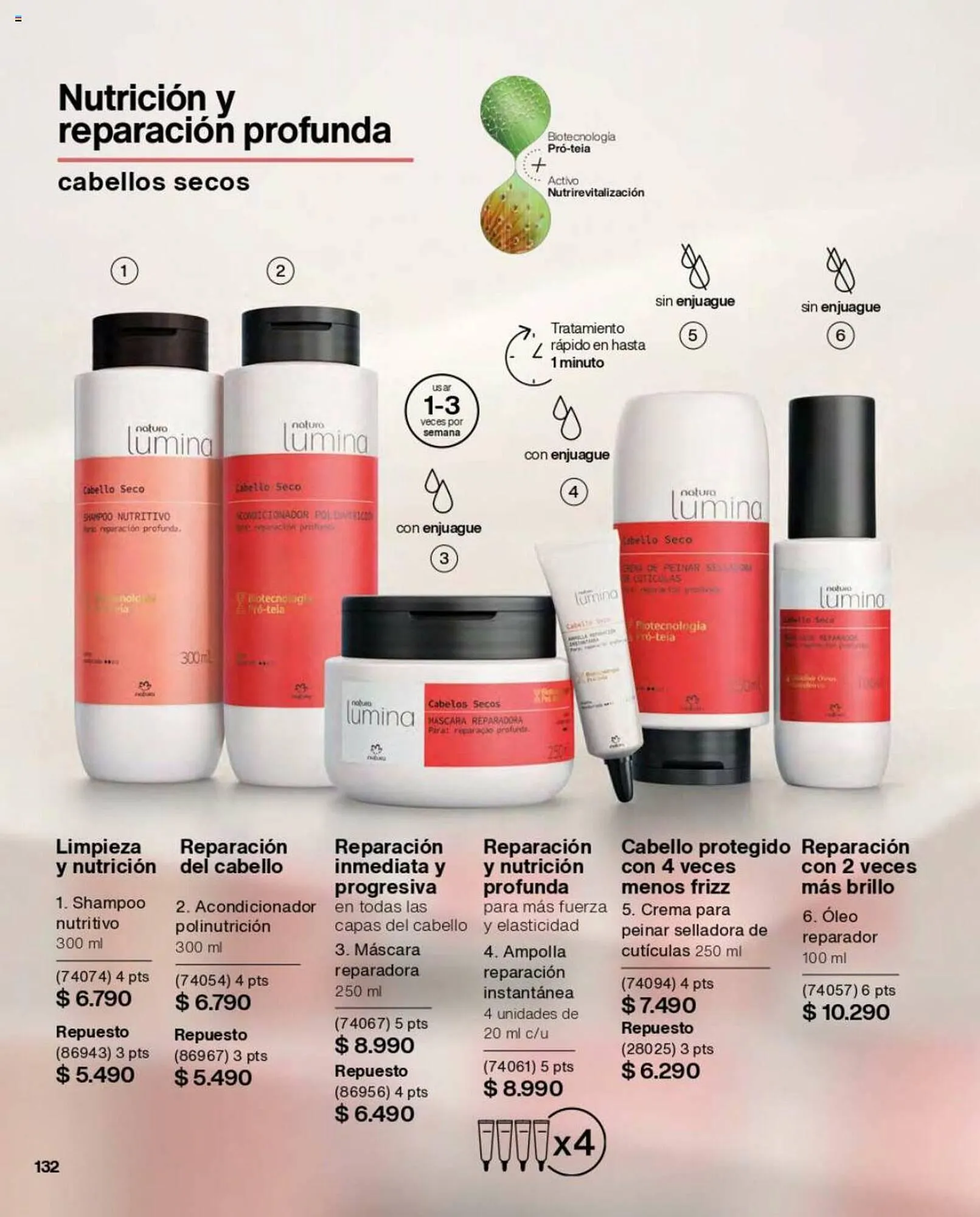 Catálogo de Catálogo Natura 1 de septiembre al 30 de septiembre 2023 - Página 132