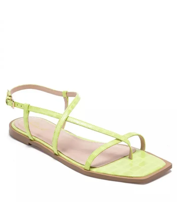 Sandalia Lorraine Verde Limon
