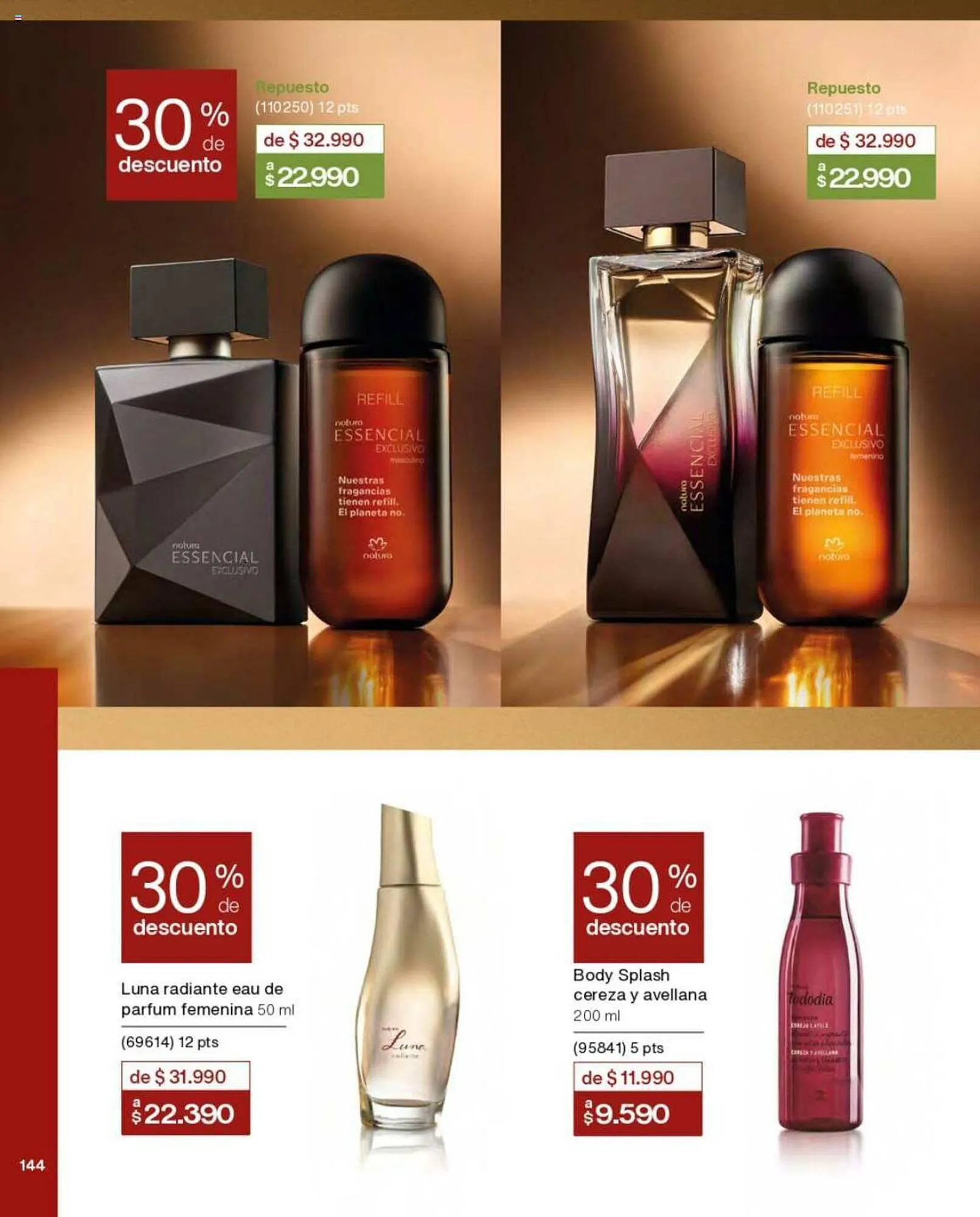 Catálogo de Catálogo Natura 1 de agosto al 31 de agosto 2023 - Página 144