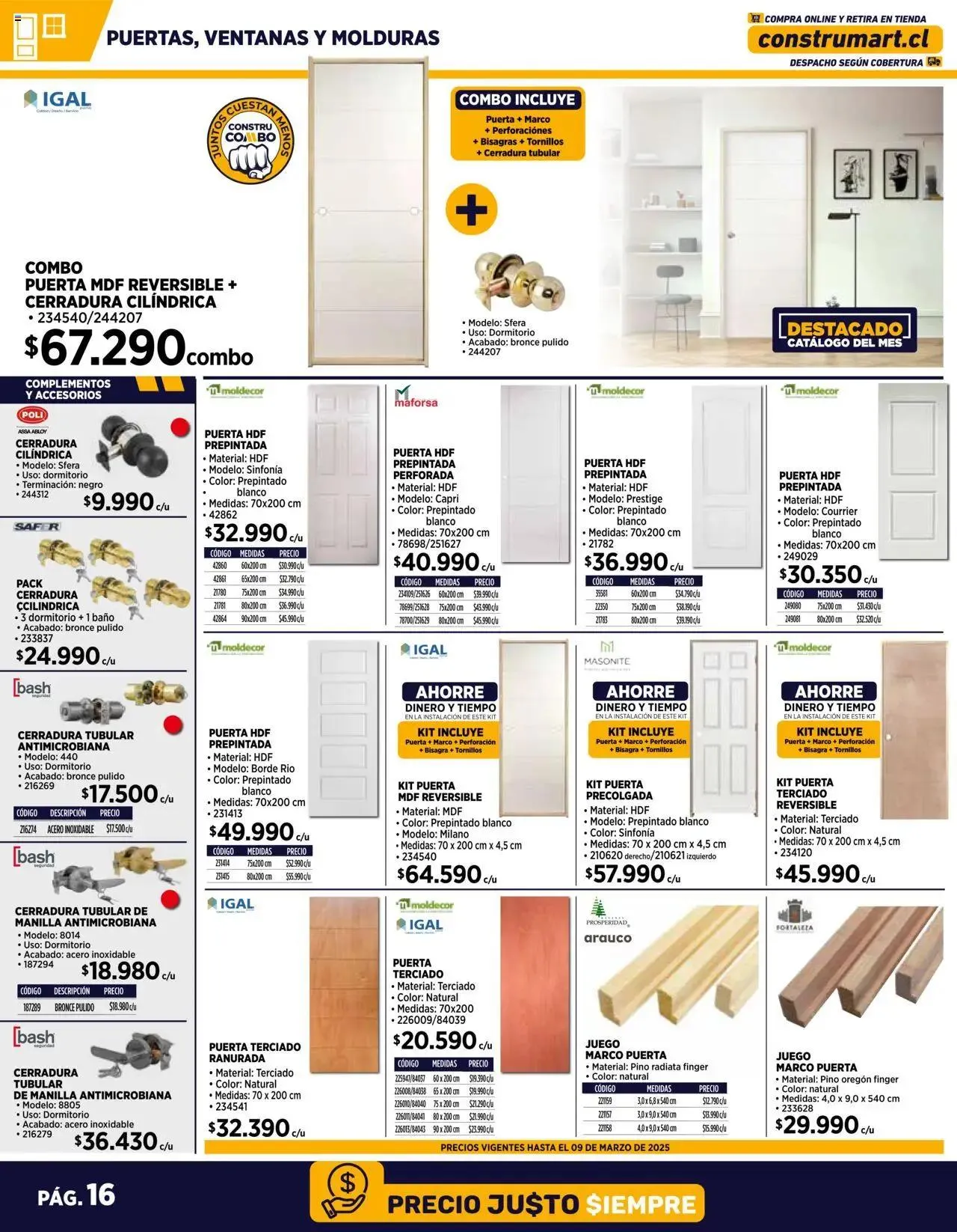Catálogo de Construmart ofertas 1 de marzo al 31 de marzo 2025 - Página 16