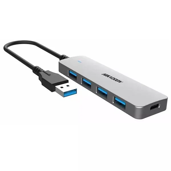 Hub USB Hikvision 3.0*4 puerto + 1 tipo C - HS-HUB-DS401