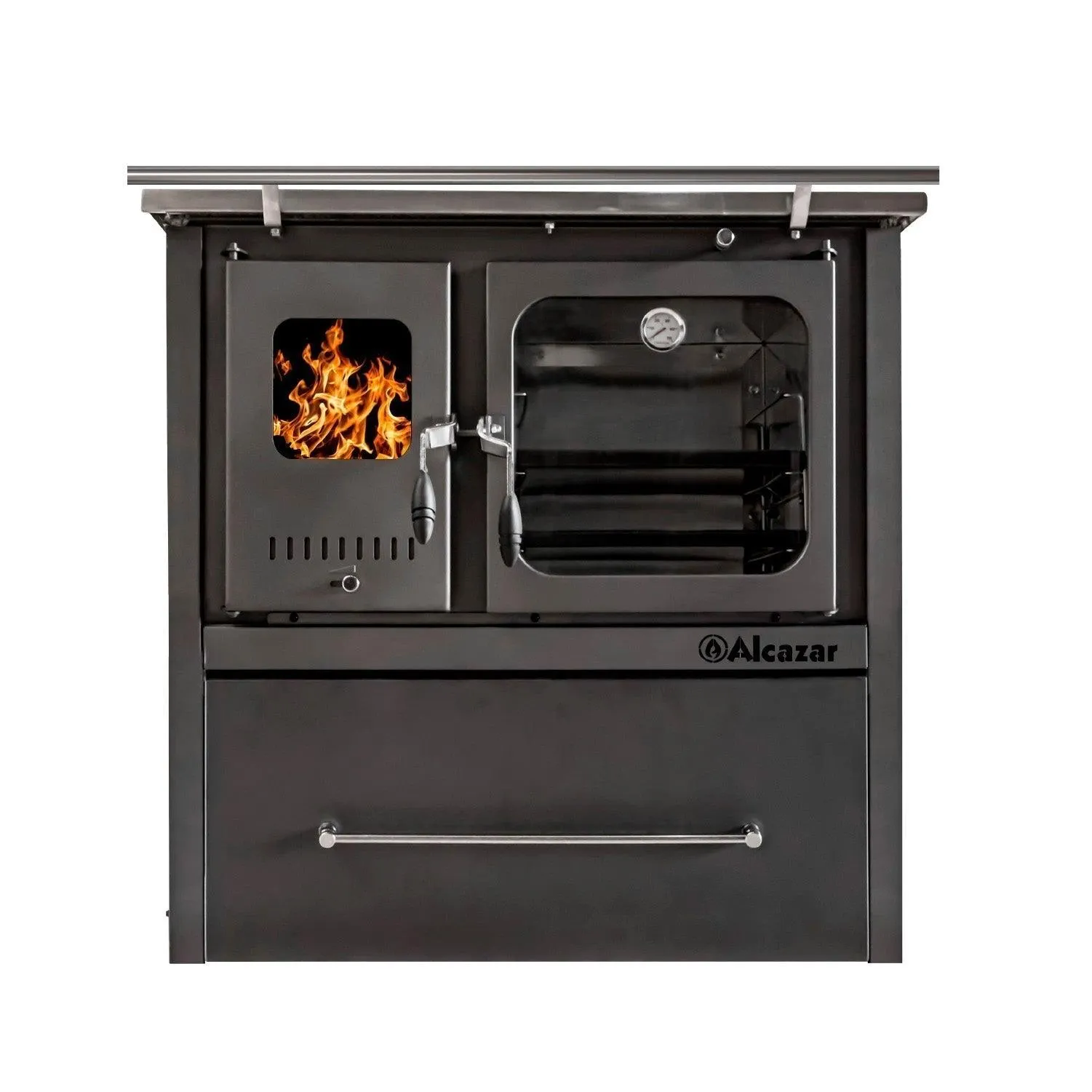 Cocina A Leña Europea M80 Alcazar