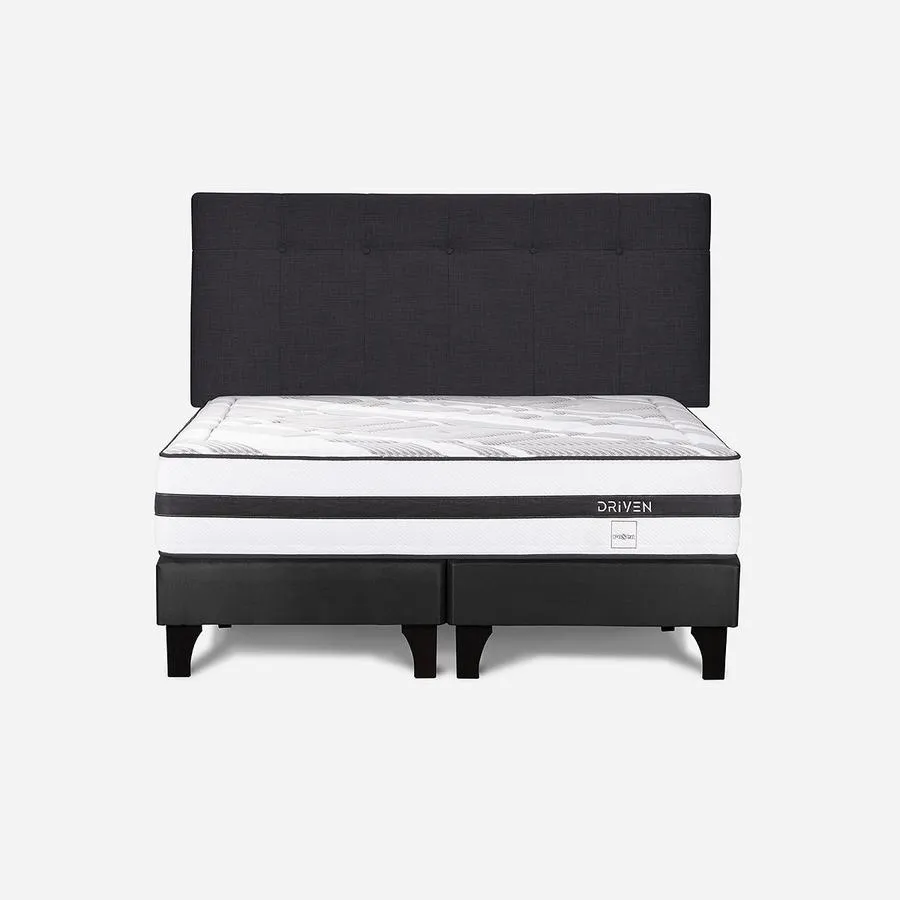 Cama Driven de 2 Plazas + Respaldo New Bennet