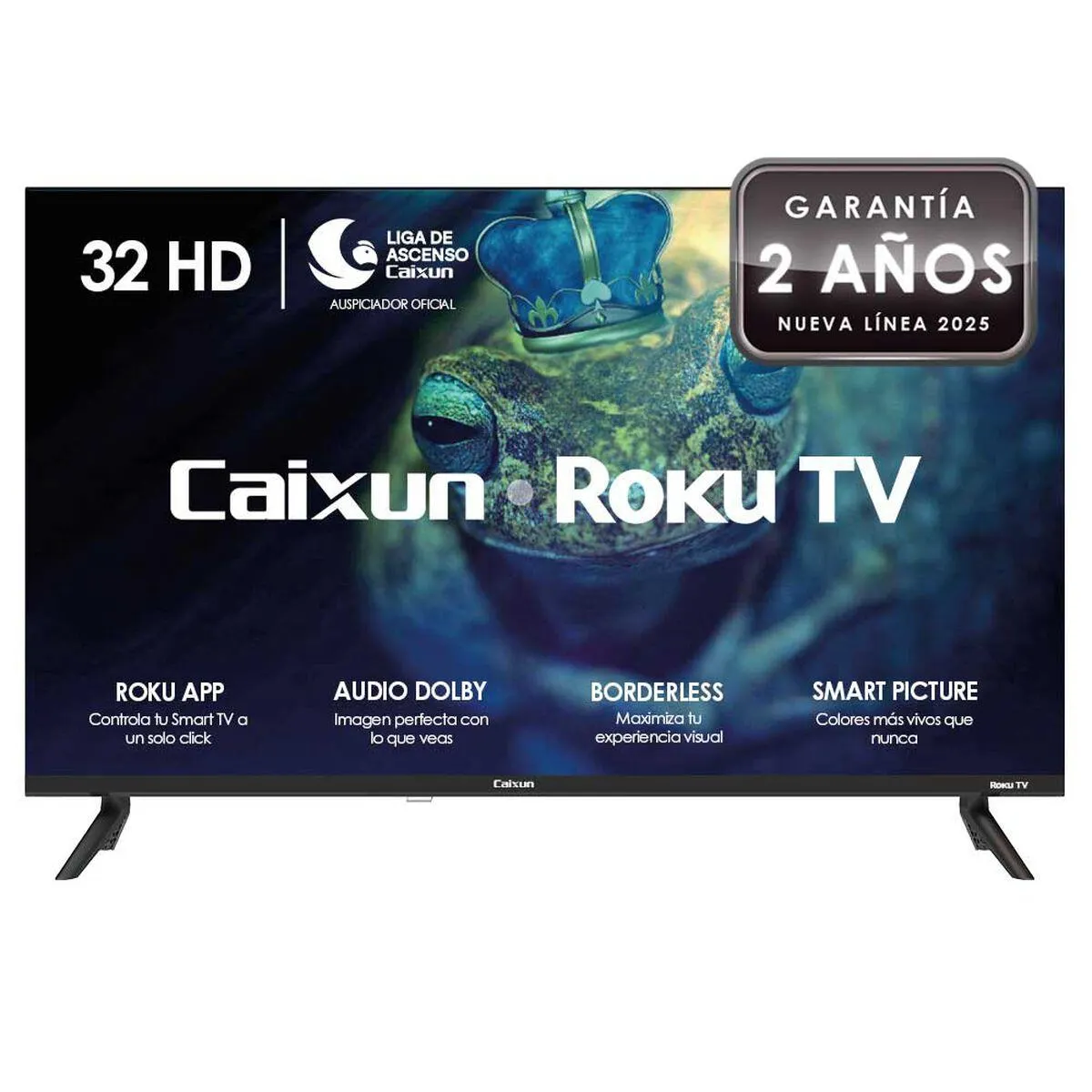 Smart TV LED 32" Caixun HD Roku C32V1HR