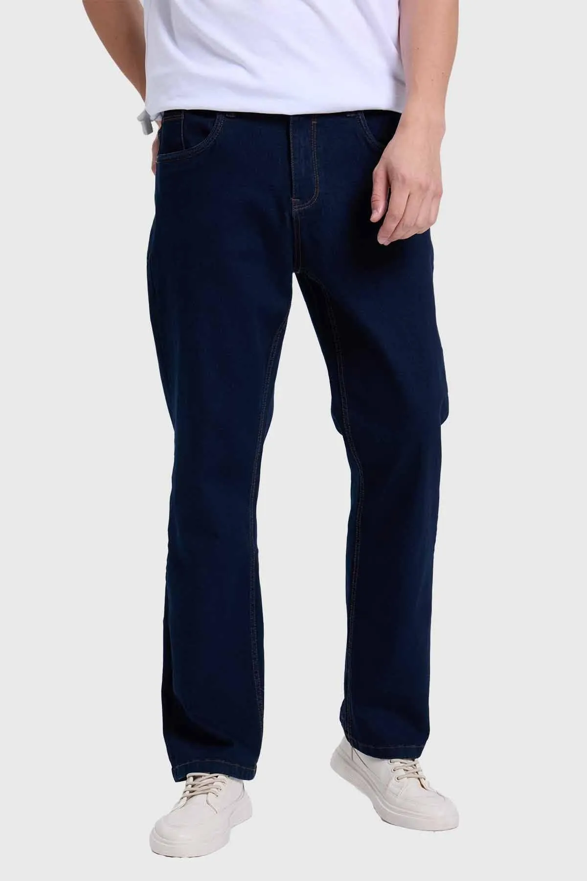 Jeans Hombre Straight Azul