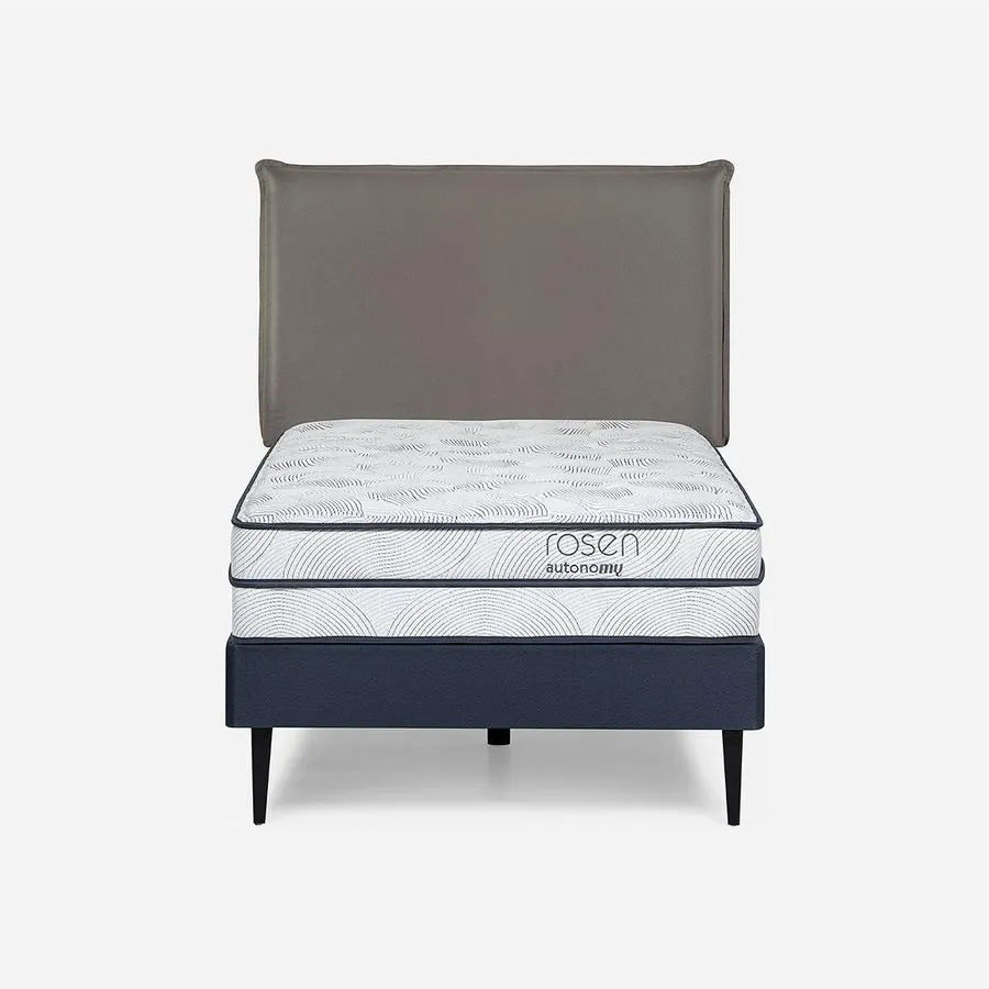 Cama Autonomy Sky 1,5 Plazas + Respaldo Maurice