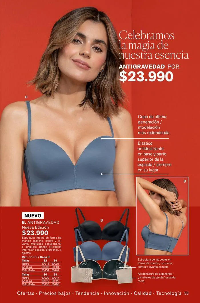 Catálogo de Ofertas Leonisa 23 de agosto al 6 de septiembre 2024 - Página 33