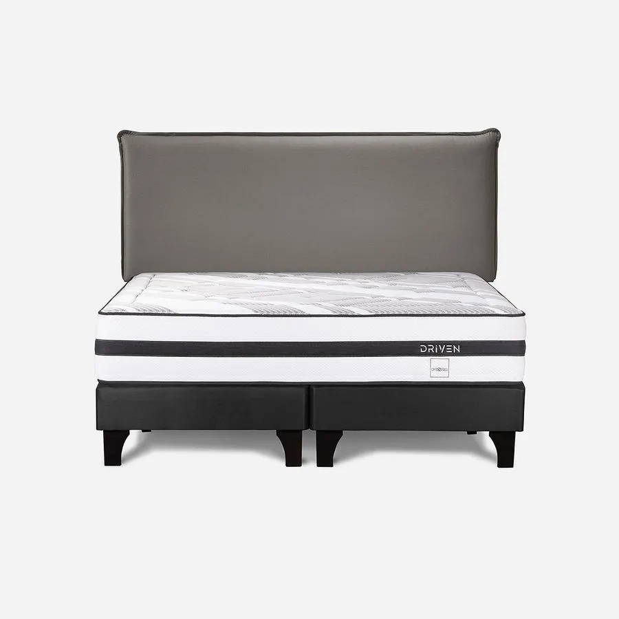 Cama Driven King + Respaldo Maurice