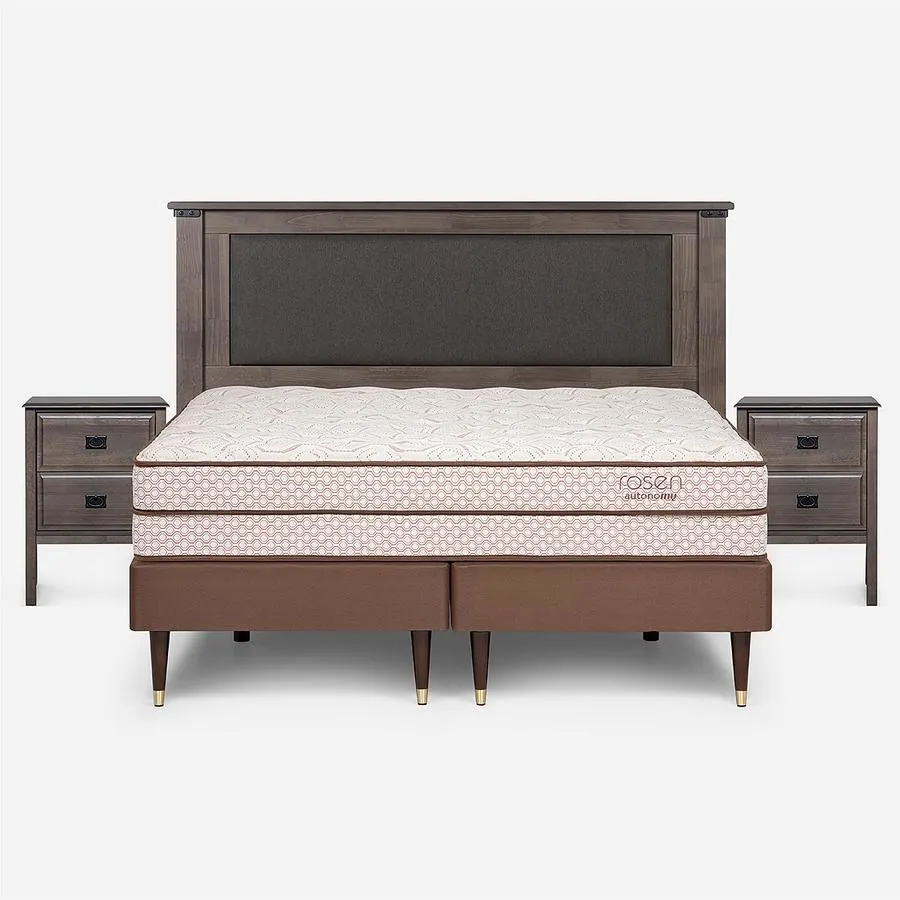 Cama Autonomy Land King + Muebles New Ray