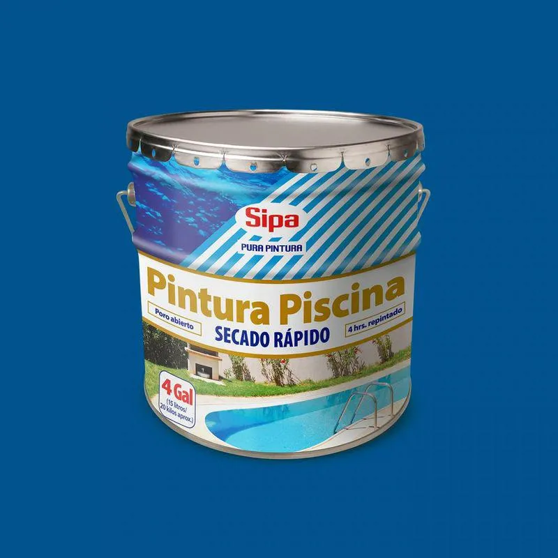 Pintura Piscina Azul 4 Galones