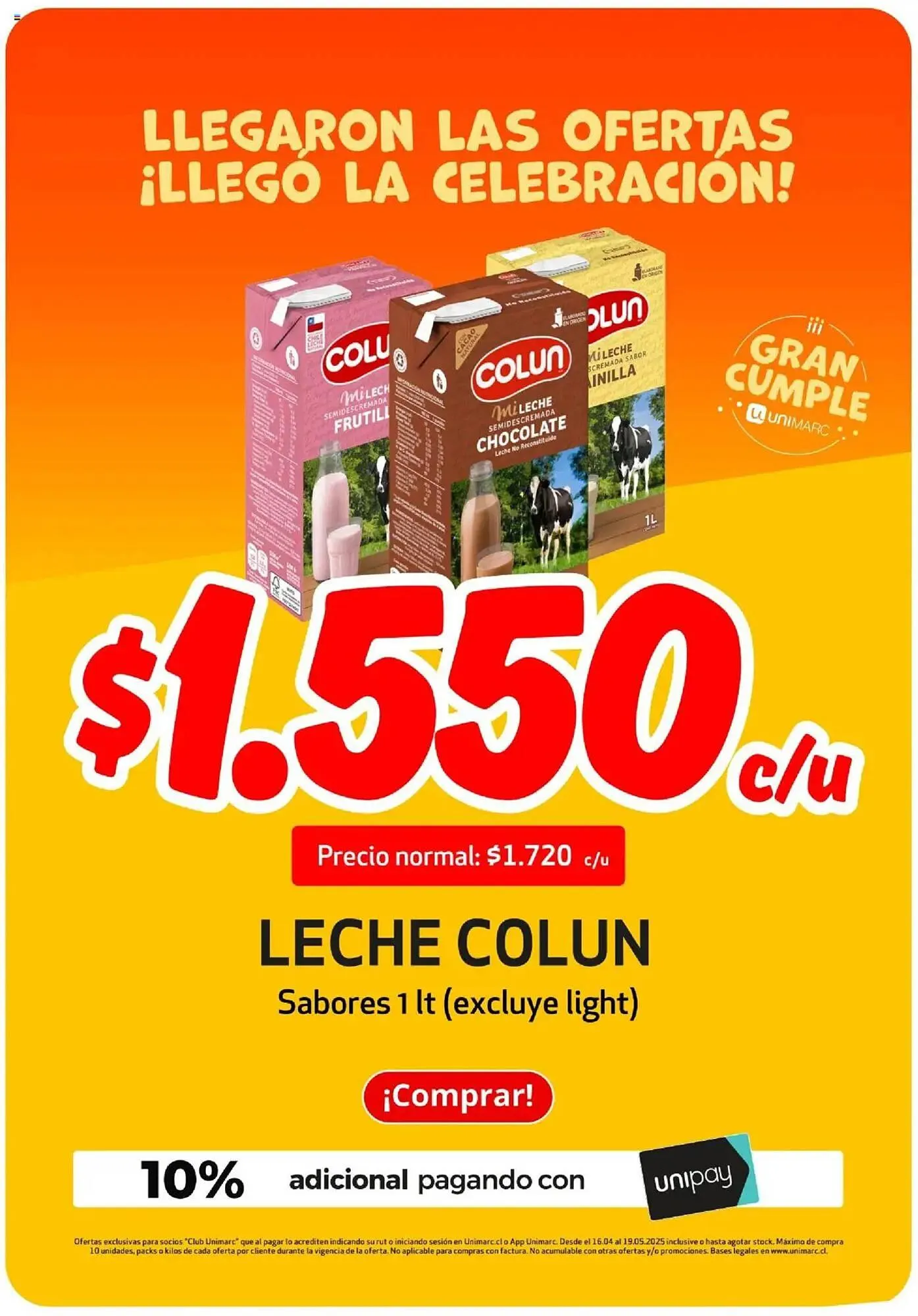 Catálogo de Catálogo Unimarc 16 de abril al 19 de mayo 2025 - Página 2