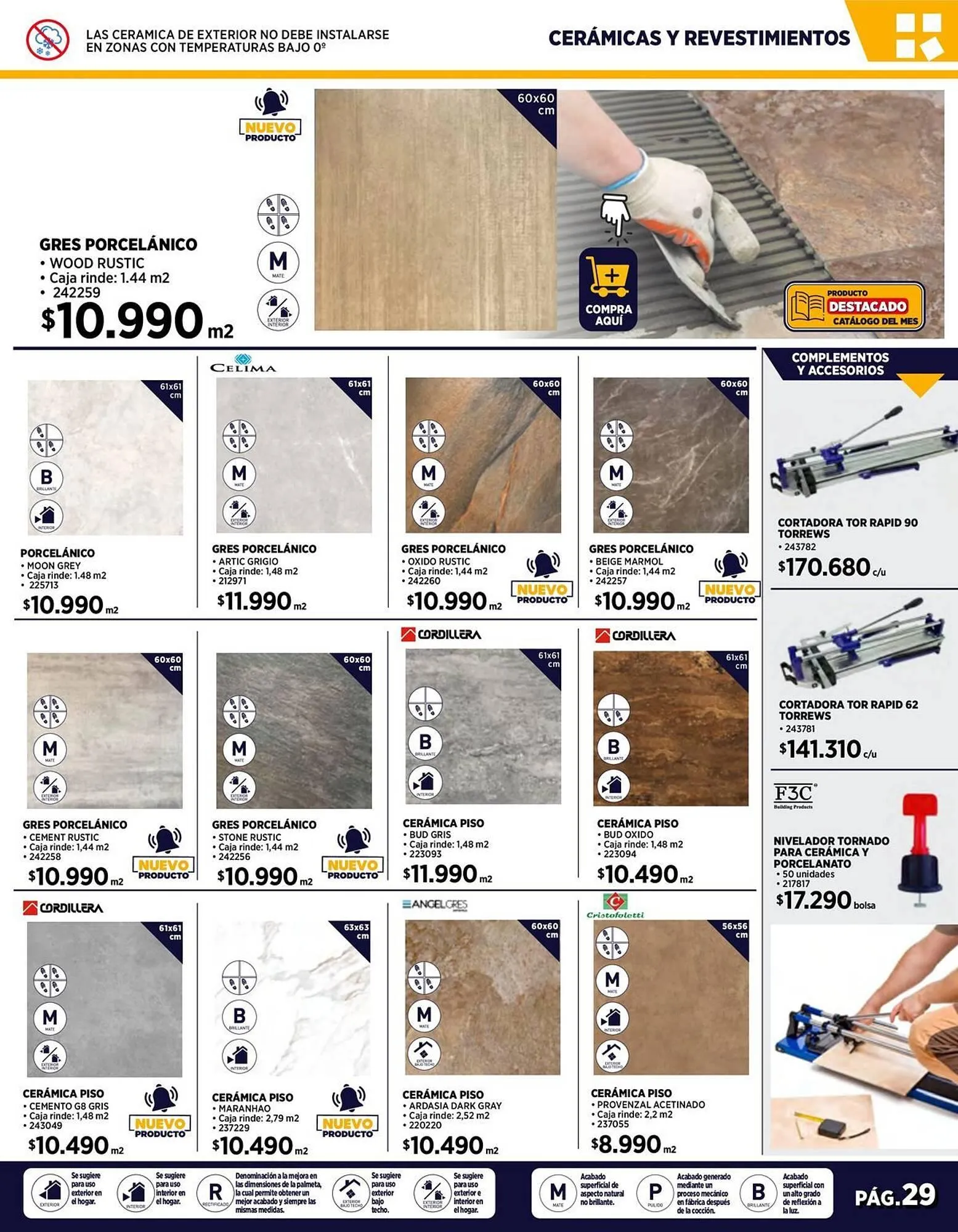 Catálogo de Catálogo Construmart 3 de abril al 28 de abril 2024 - Página 29