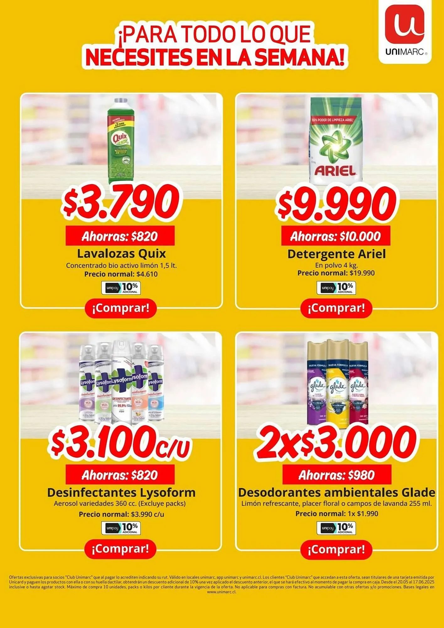 Catálogo de Catálogo Unimarc 20 de mayo al 17 de junio 2025 - Página 18