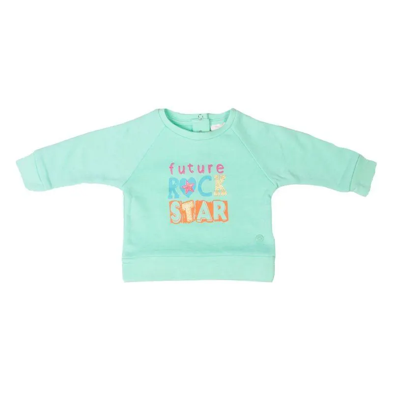 Polerón Bebe Niña Menta