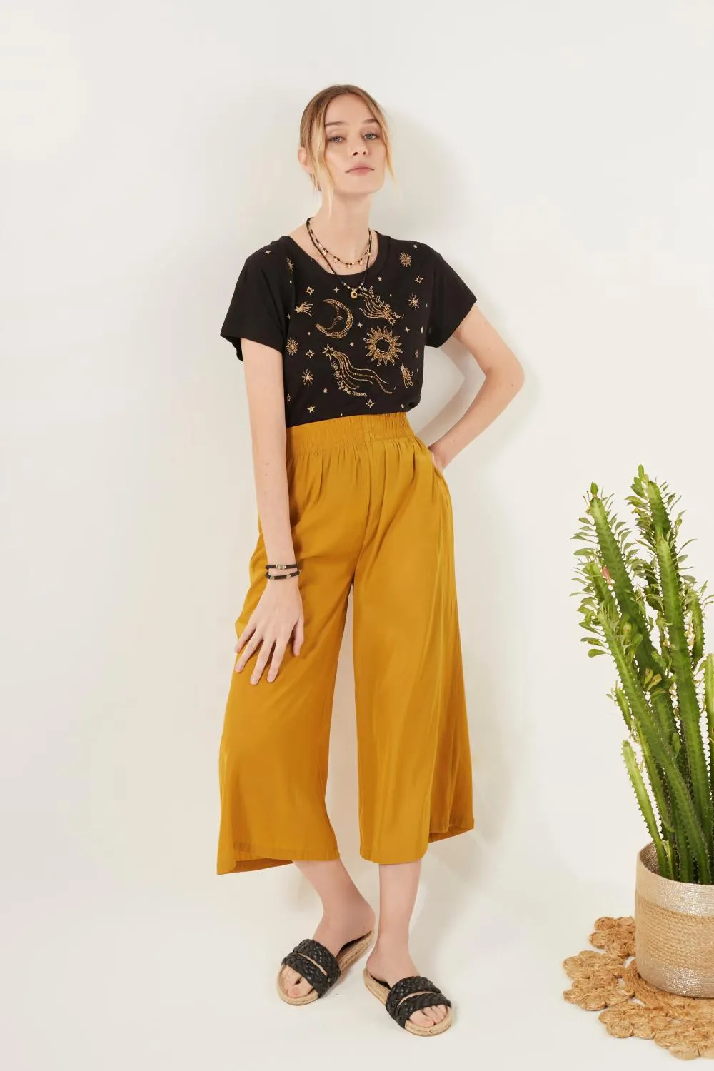 pantalon meli crop d