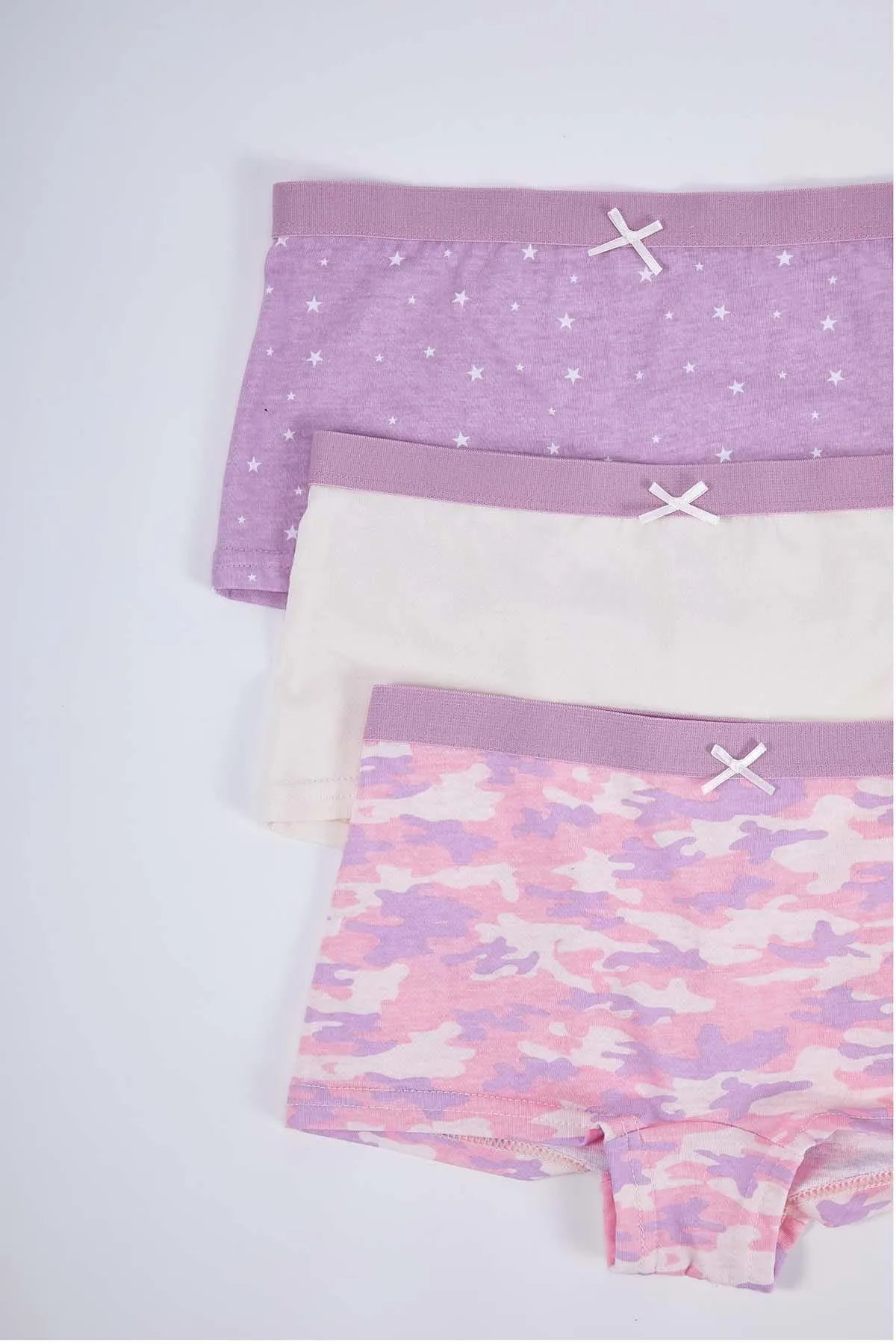 Calzón Niña Tripack Violeta