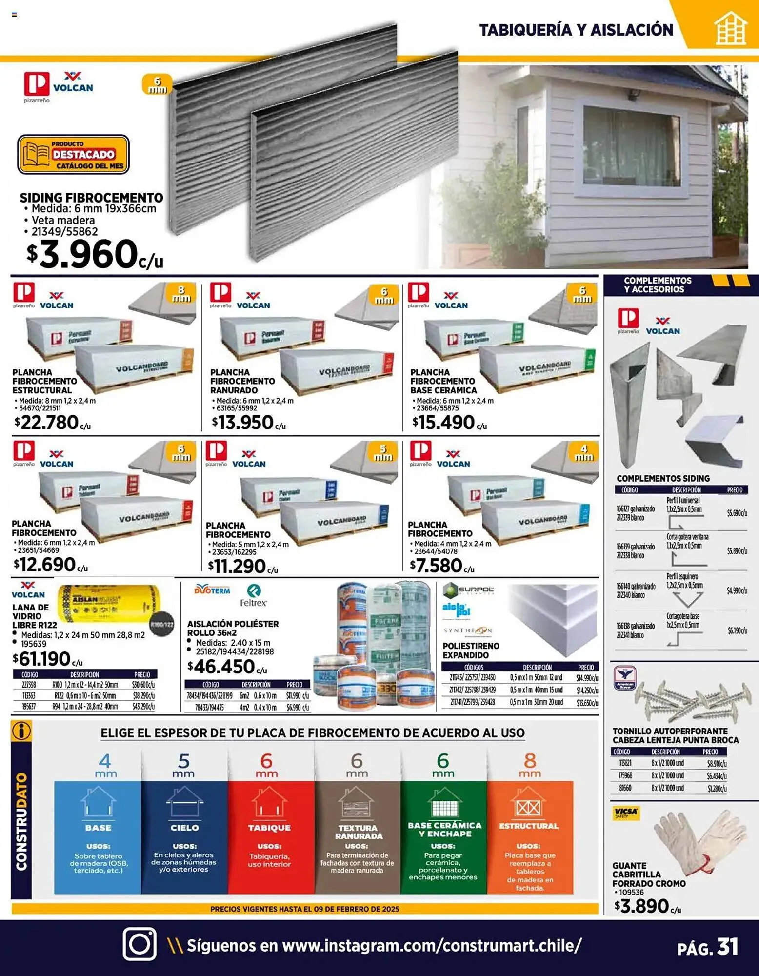 Catálogo de Catálogo Construmart 1 de febrero al 28 de febrero 2025 - Página 31