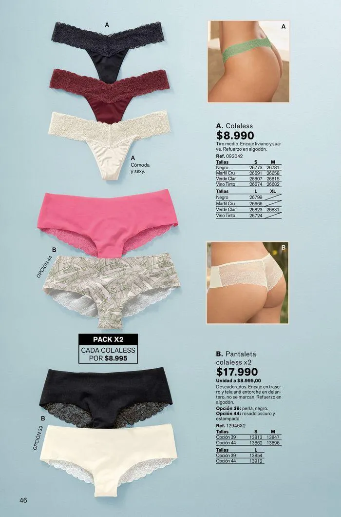 Catálogo de Ofertas Leonisa 23 de agosto al 6 de septiembre 2024 - Página 46