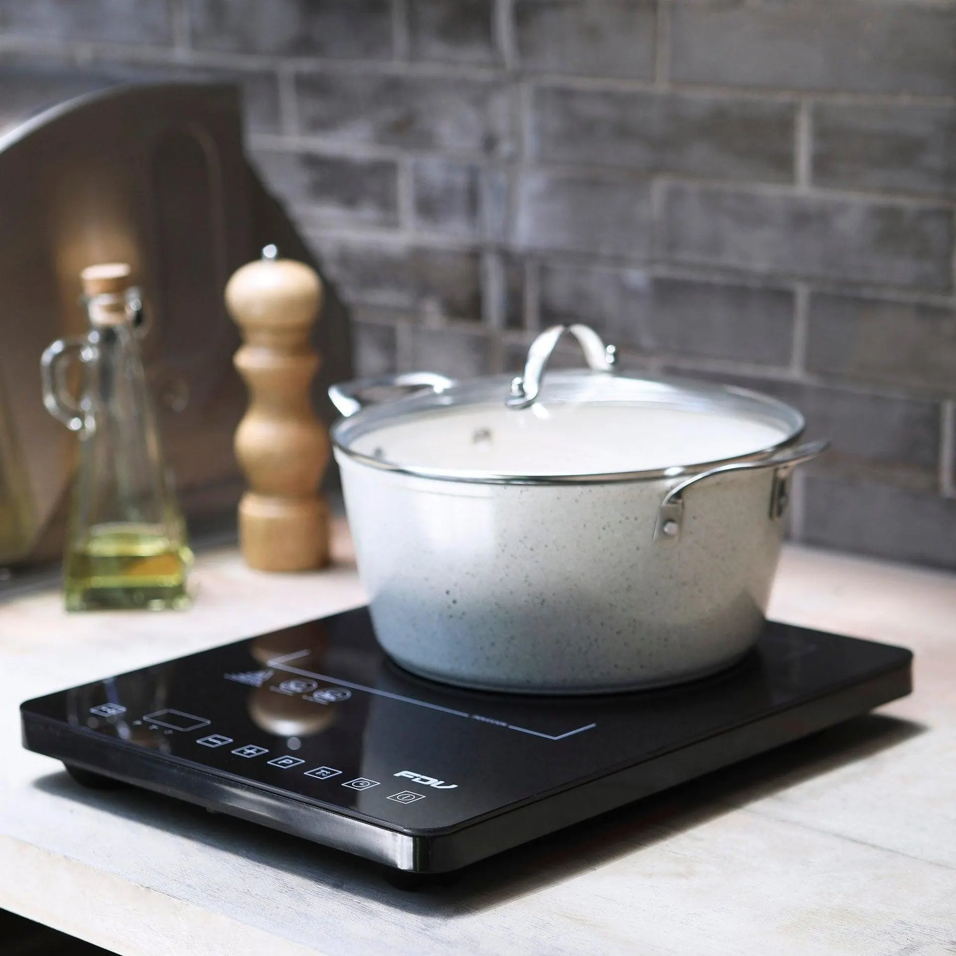 Encimera de Inducción Portatil Hera 1 Quemador 30 cm FDV