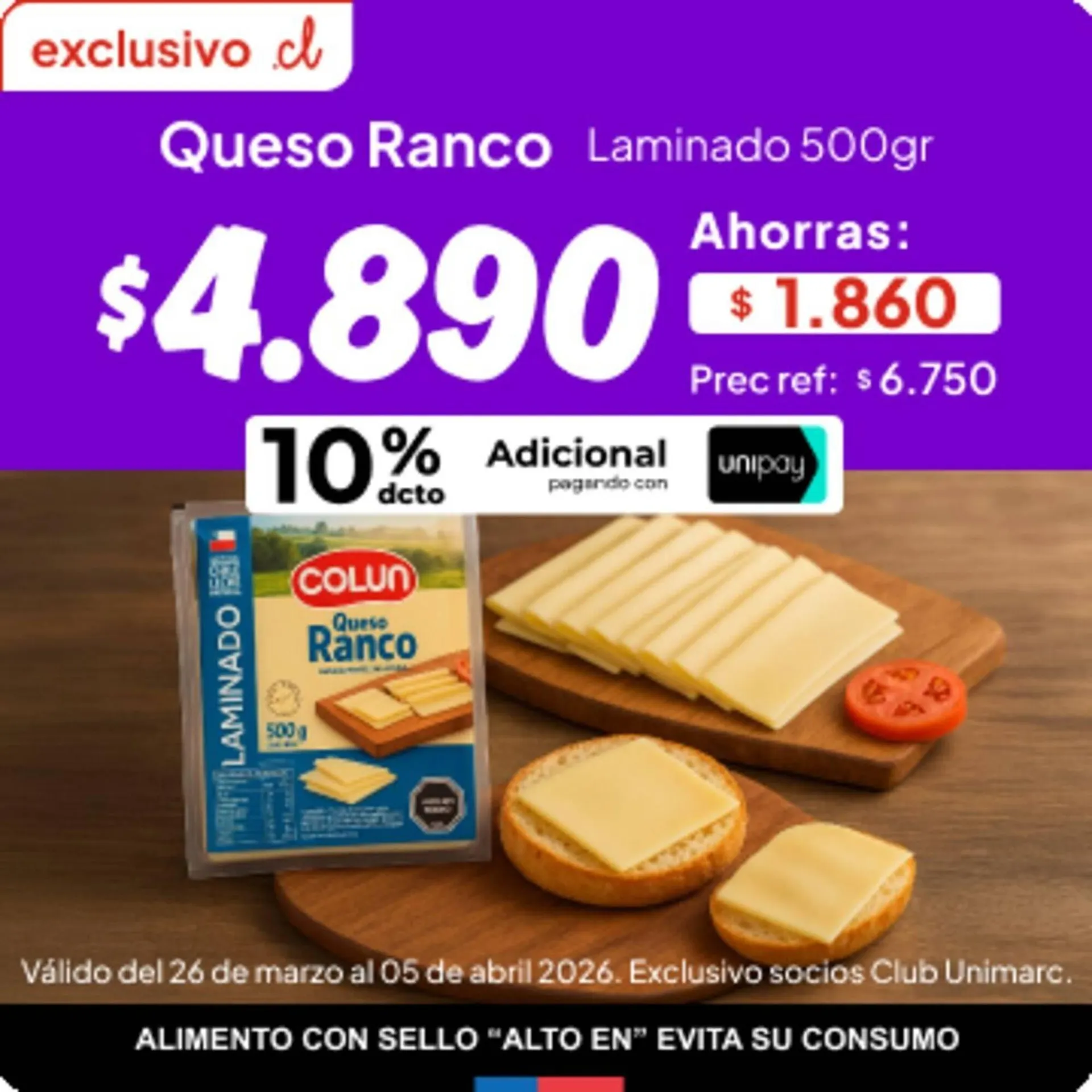 Catálogo de Catálogo Unimarc 30 de marzo al 5 de abril 2026 - Página 2