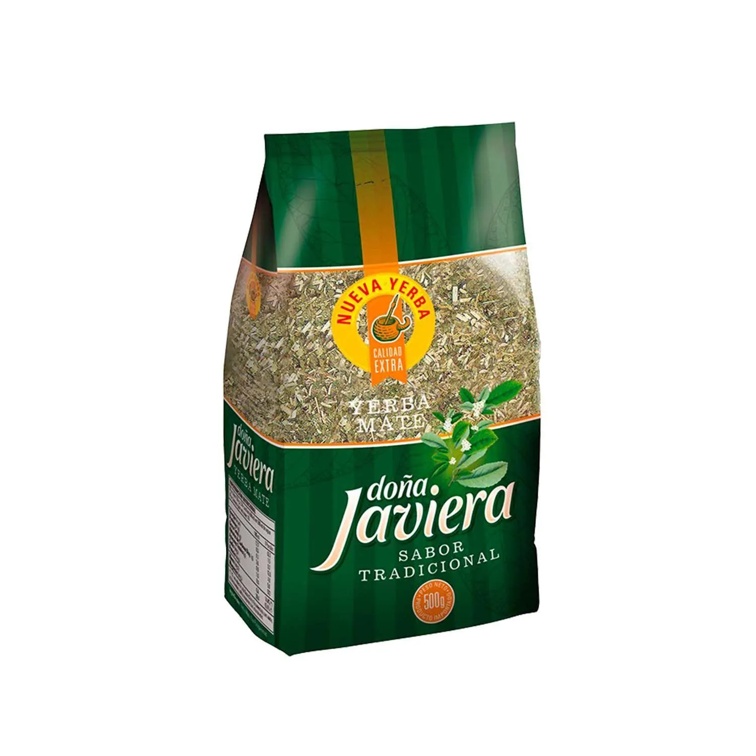 Yerba Mate Tradicional Doña Javiera, 500gr.