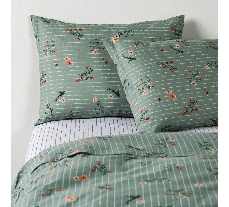 Sábanas 2 Plazas 144 Hilos Sarah Aqua