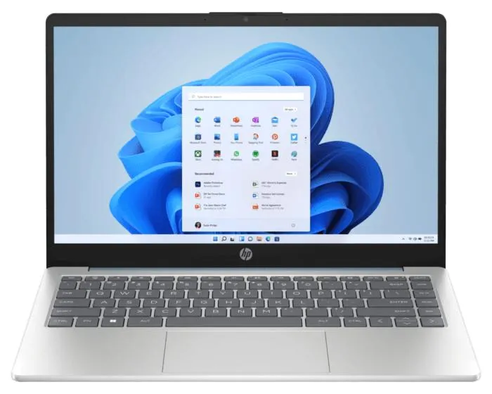 Notebook HP 14-em0001la, Windows 11 Home Single Language, 14", AMD Ryzen™ 3, 8GB RAM, 256GB Unidad de estado sólido, FHD