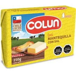 Mantequilla Colun con Sal 250 g