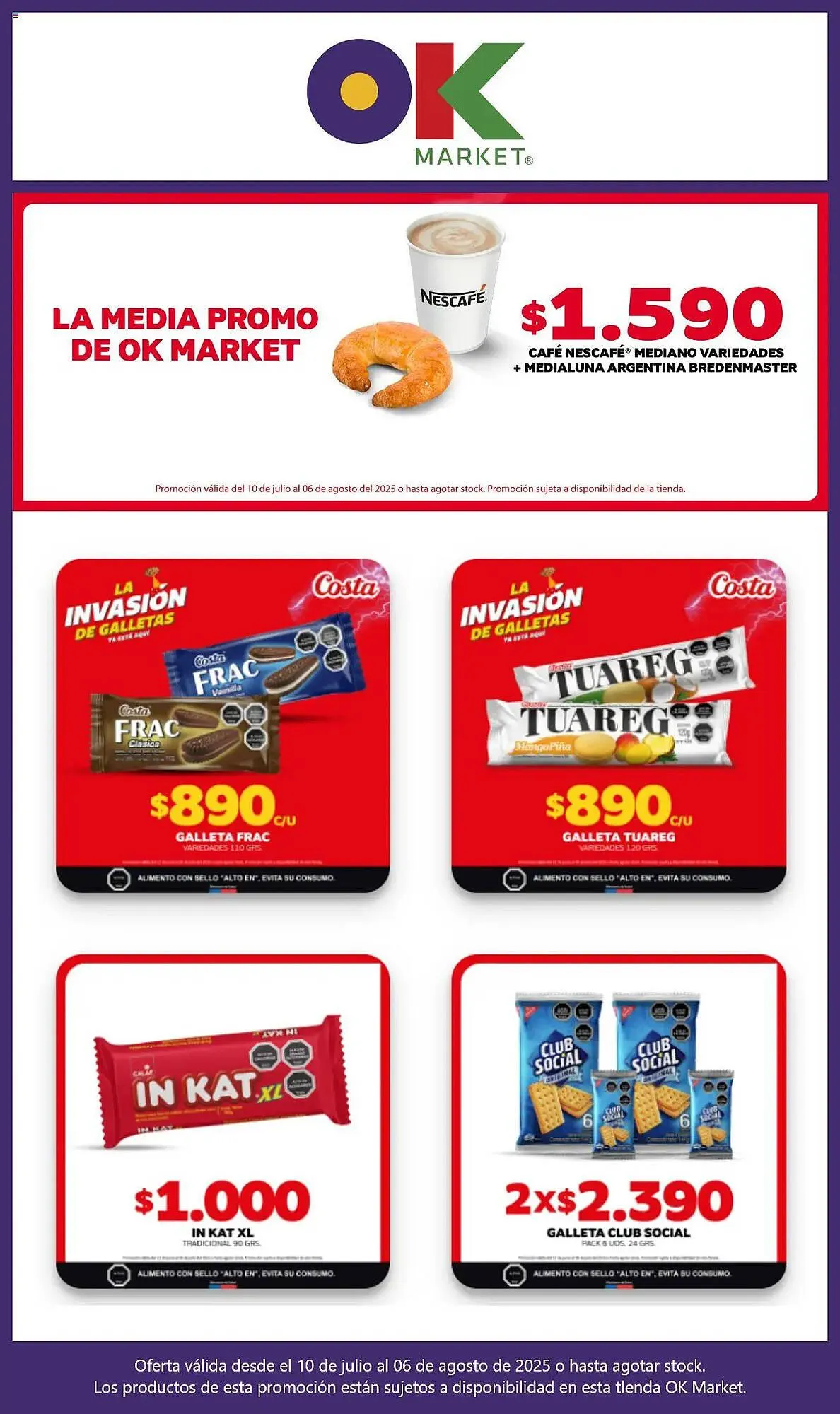 Catálogo de Catálogo OK Market 10 de julio al 6 de agosto 2025 - Página 8