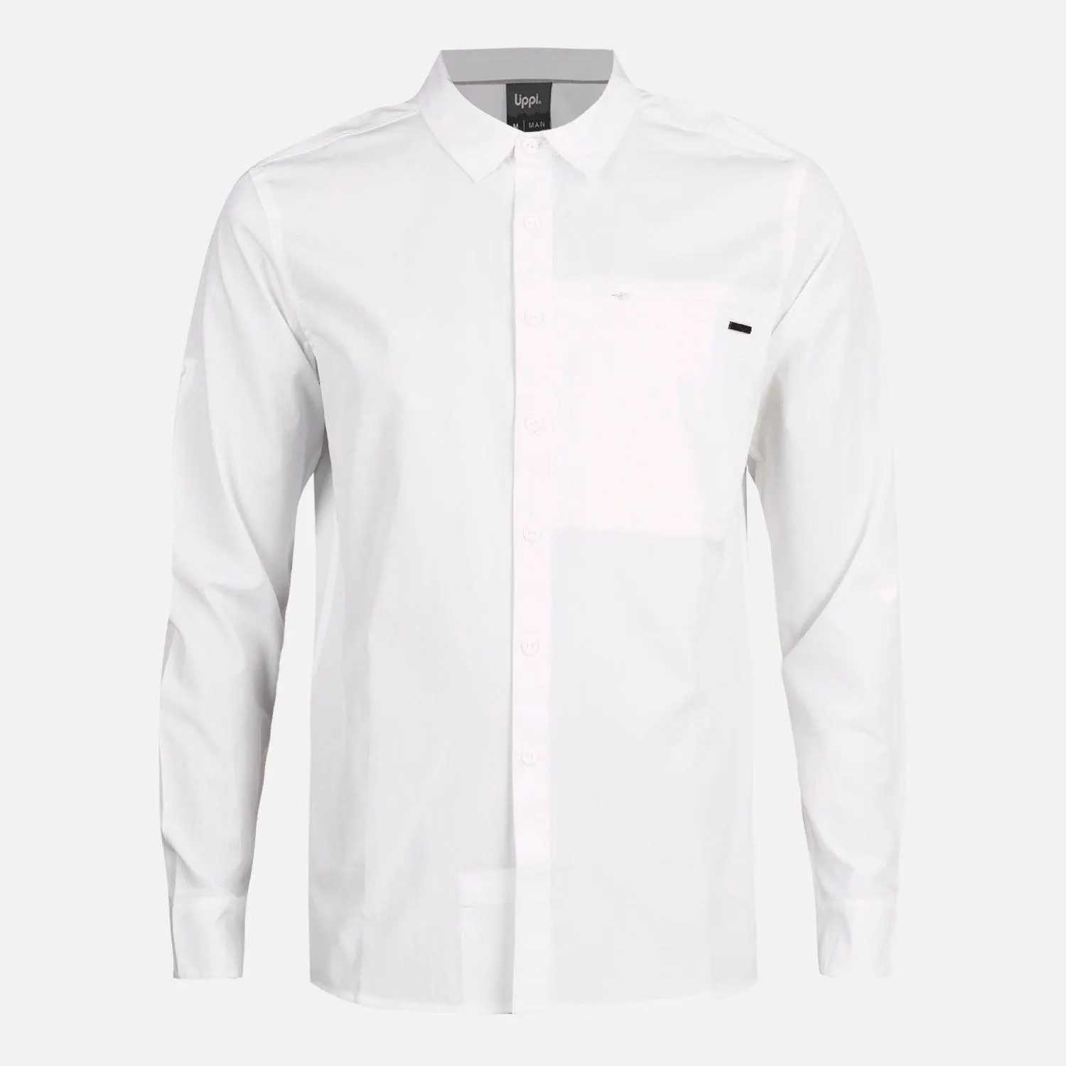 Camisa Hombre Alloy Long Sleeve Shirt Blanco Lippi