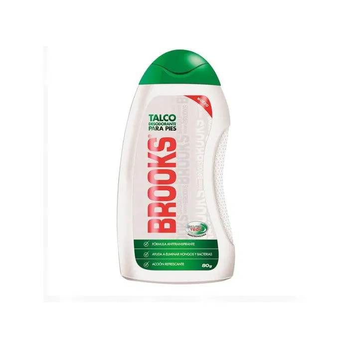 Brooks Talco Polvo Para Pies 80 gr