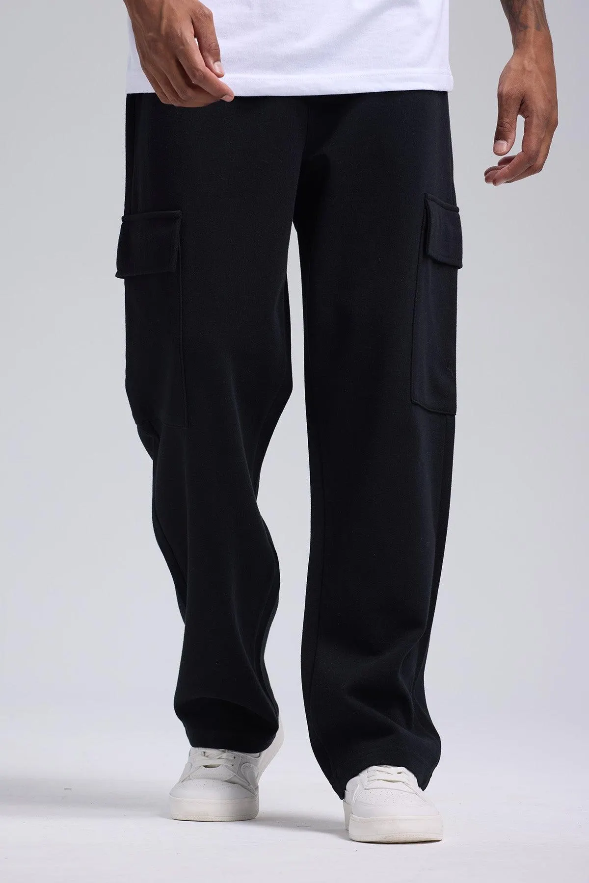 Pantalón Hombre Cargo Negro