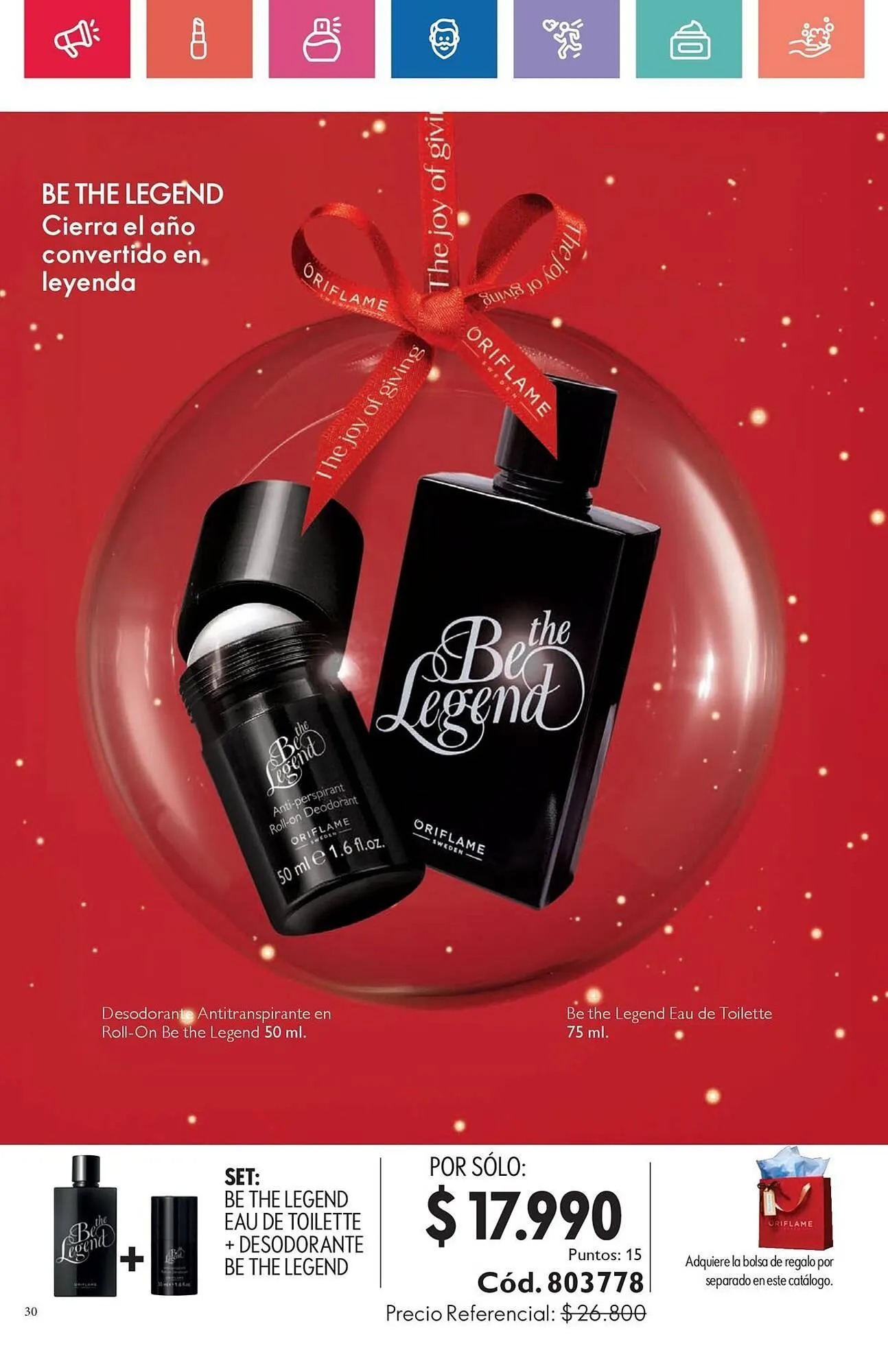 Catálogo de Catálogo Oriflame 30 de noviembre al 14 de diciembre 2024 - Página 30
