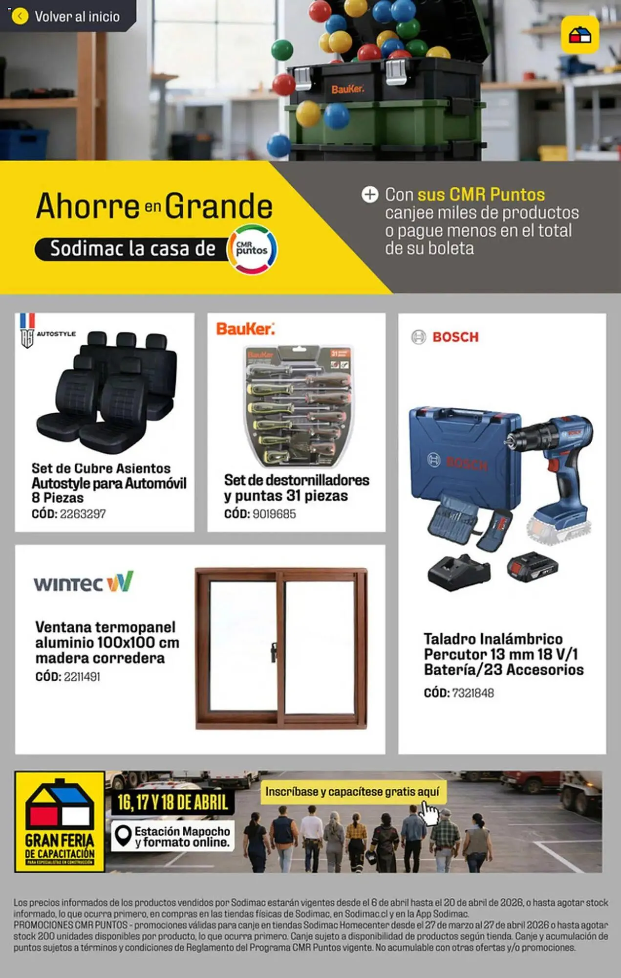 Catálogo de Catálogo Constructor Sodimac 6 de abril al 20 de abril 2026 - Página 8
